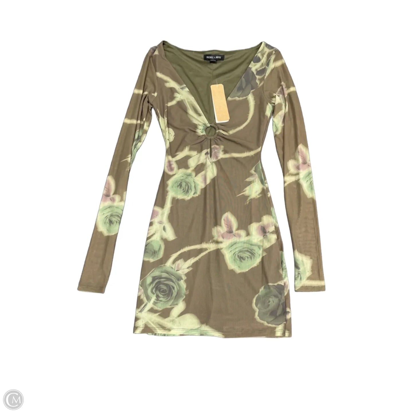 Dress Casual Short By Silence And Noise In Green, Size: S