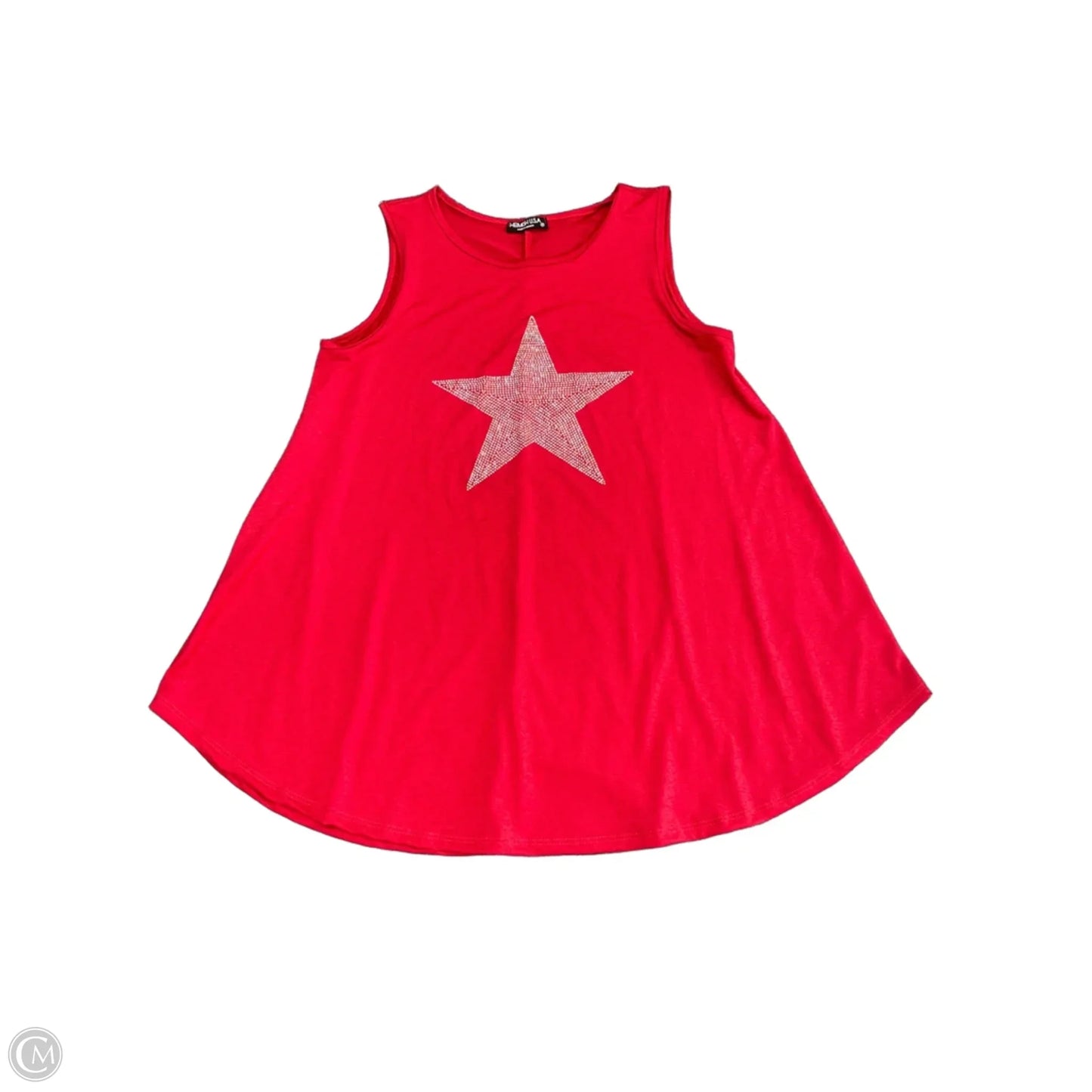 Top Sleeveless By Heimish Usa In Red, Size: M