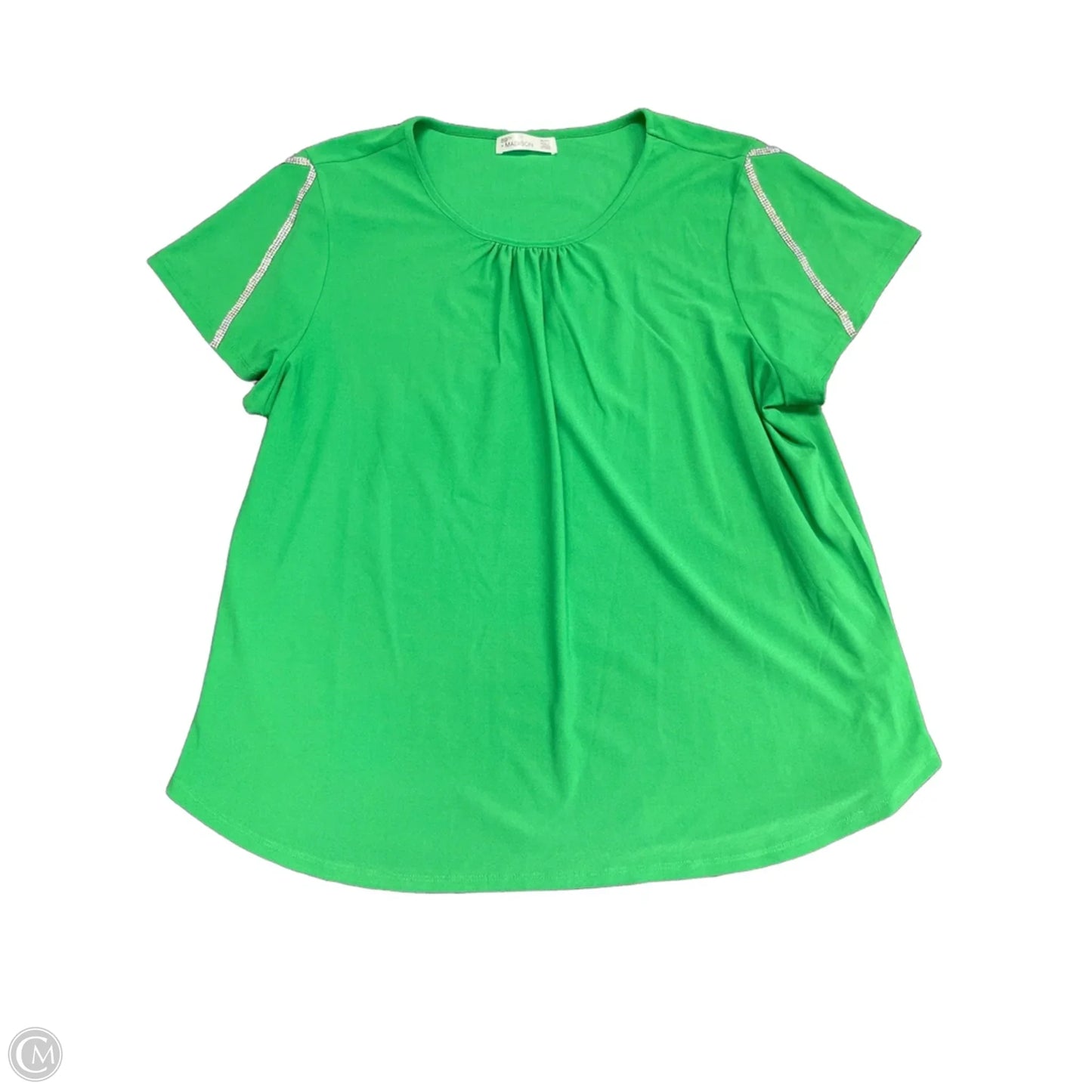 Top Short Sleeve By 89th And Madison In Green, Size: Xl