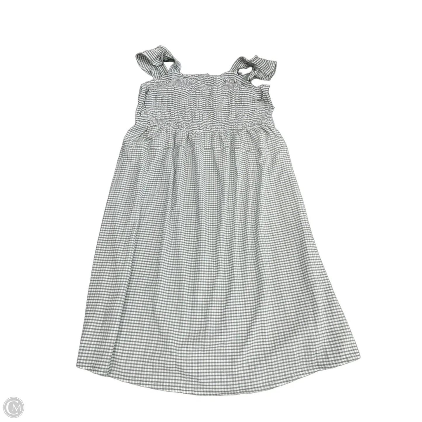 Dress Casual Short By Old Navy In Green & White, Size: 3x