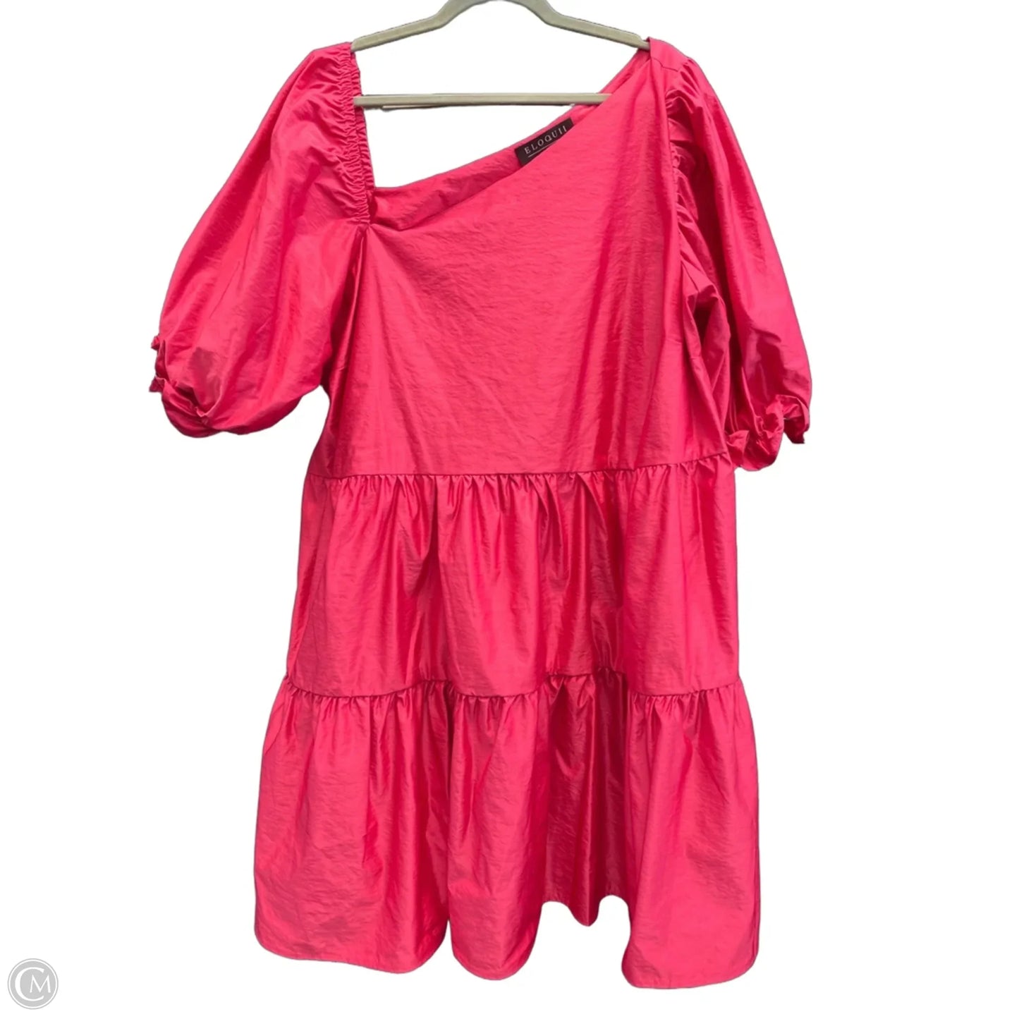 Dress Casual Short By Eloquii In Pink, Size: 24