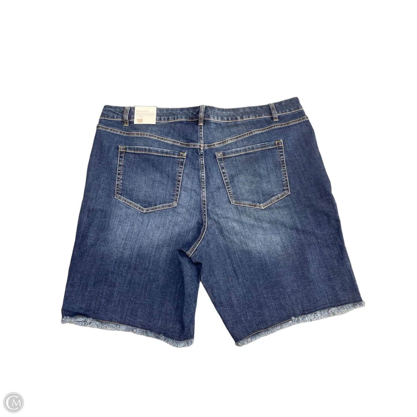 Shorts By Lane Bryant In Blue Denim, Size: 18