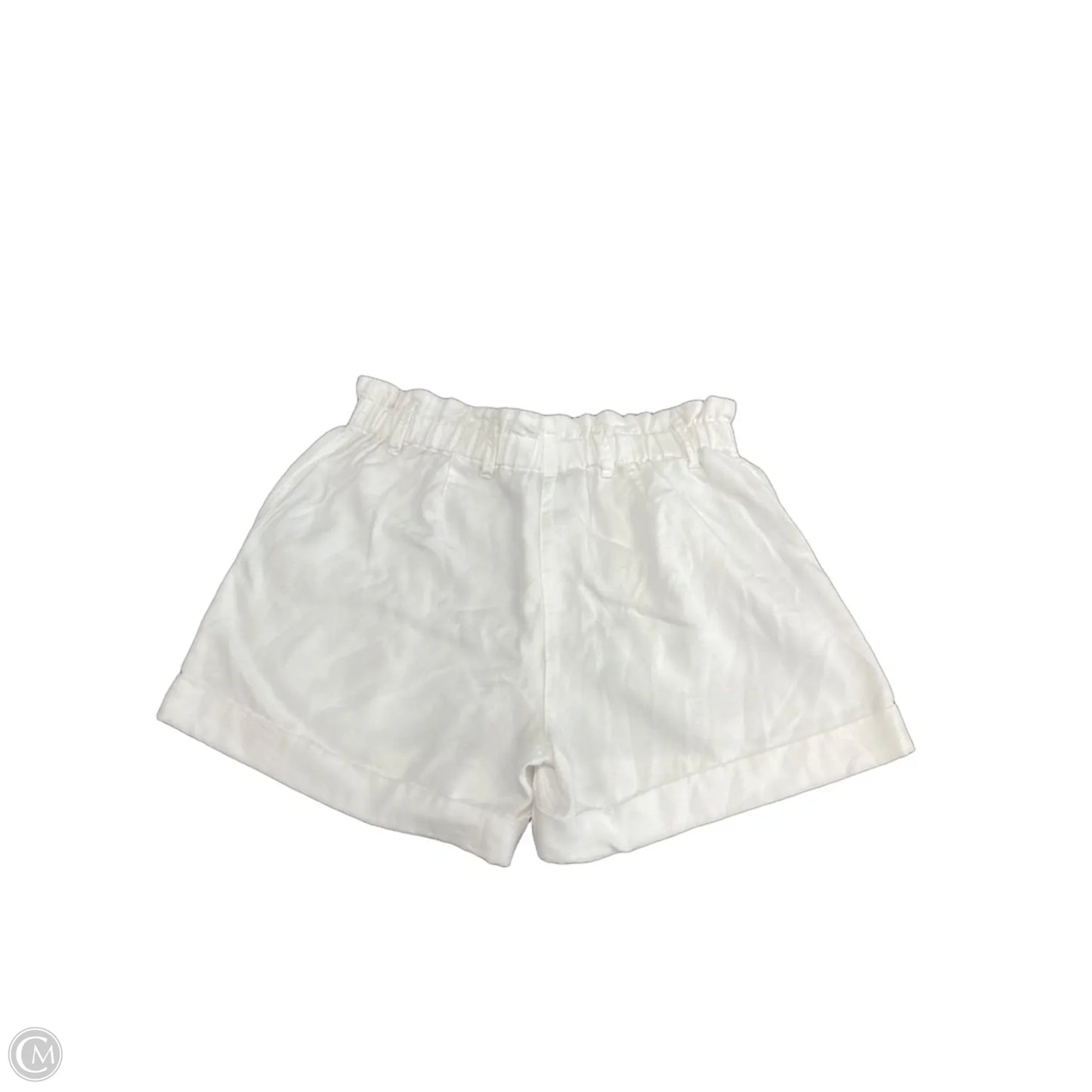 Shorts By Bcbgmaxazria In White, Size: M