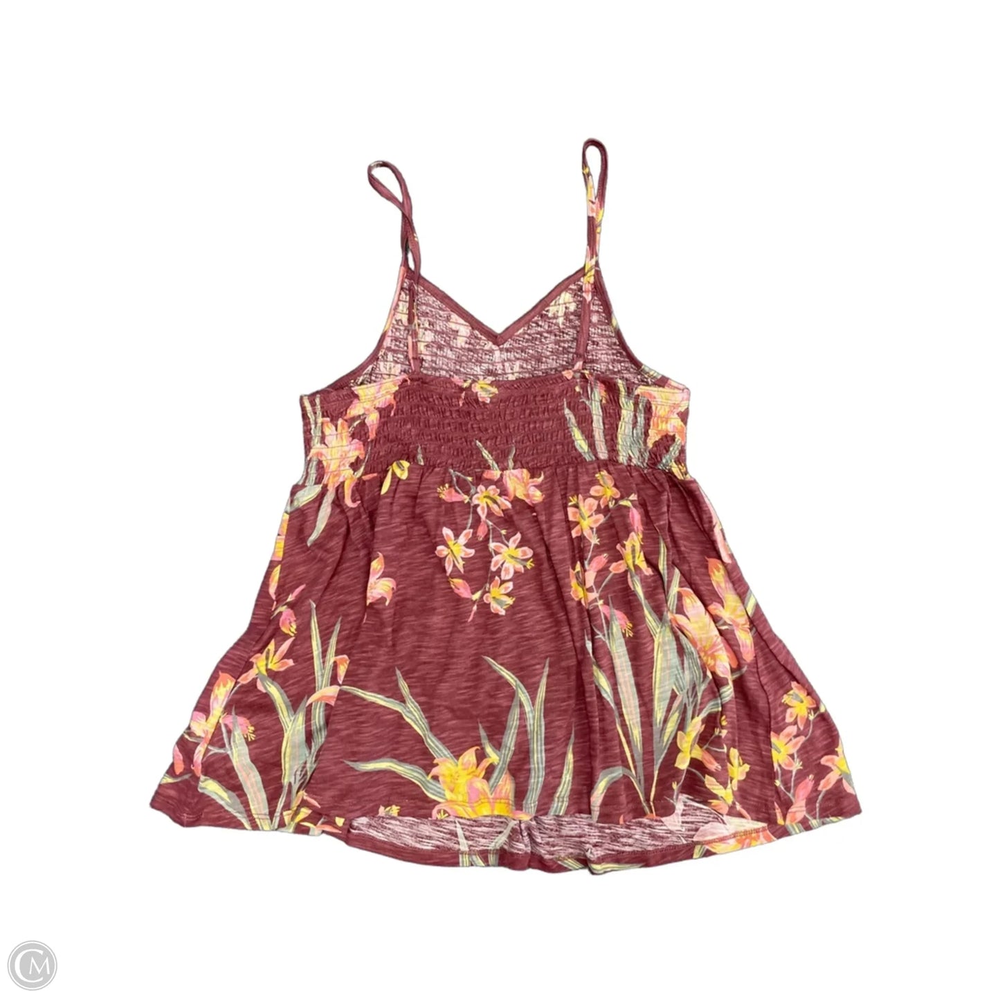 Top Sleeveless By Torrid In Floral Print, Size: M