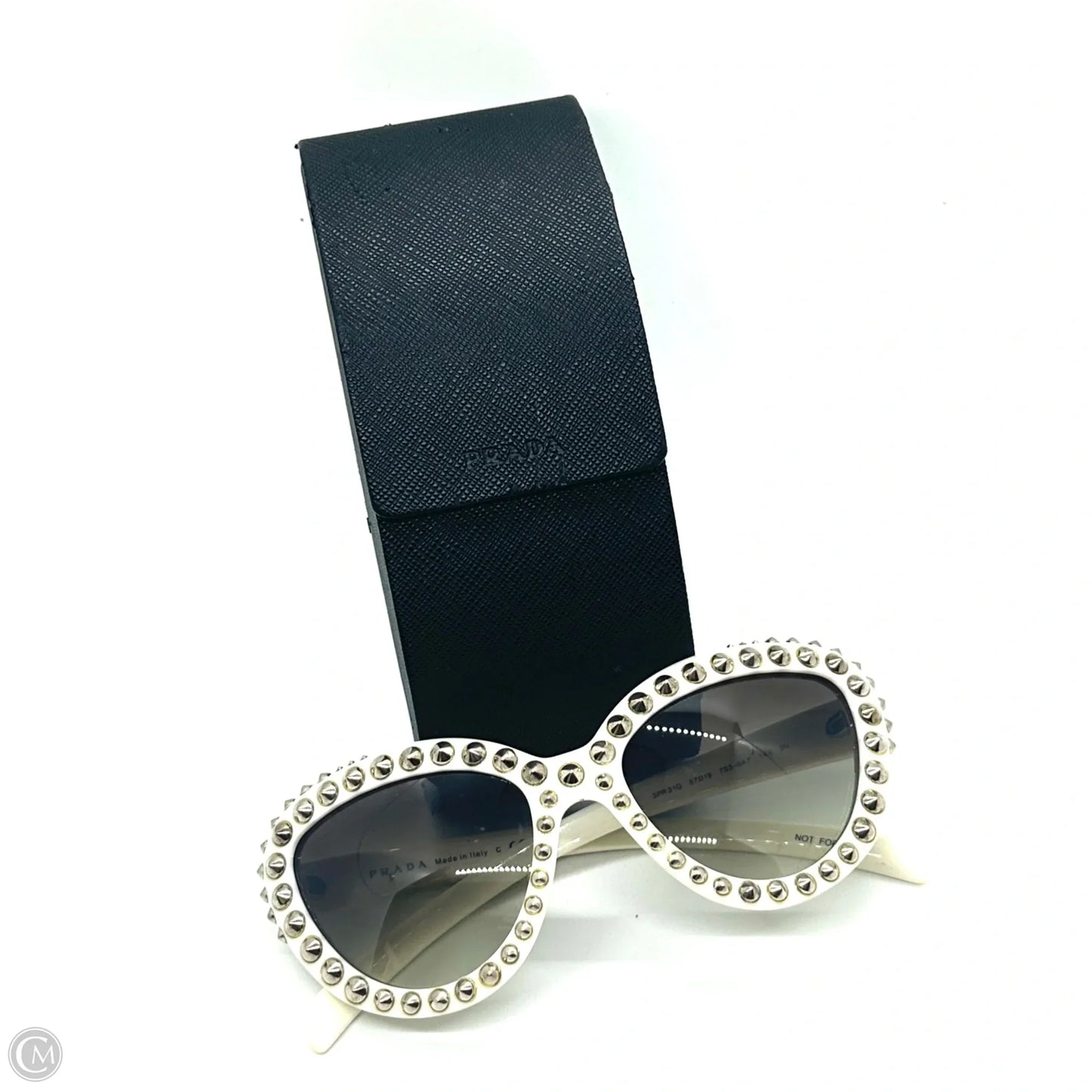 Sunglasses Luxury Designer By Prada, Size: