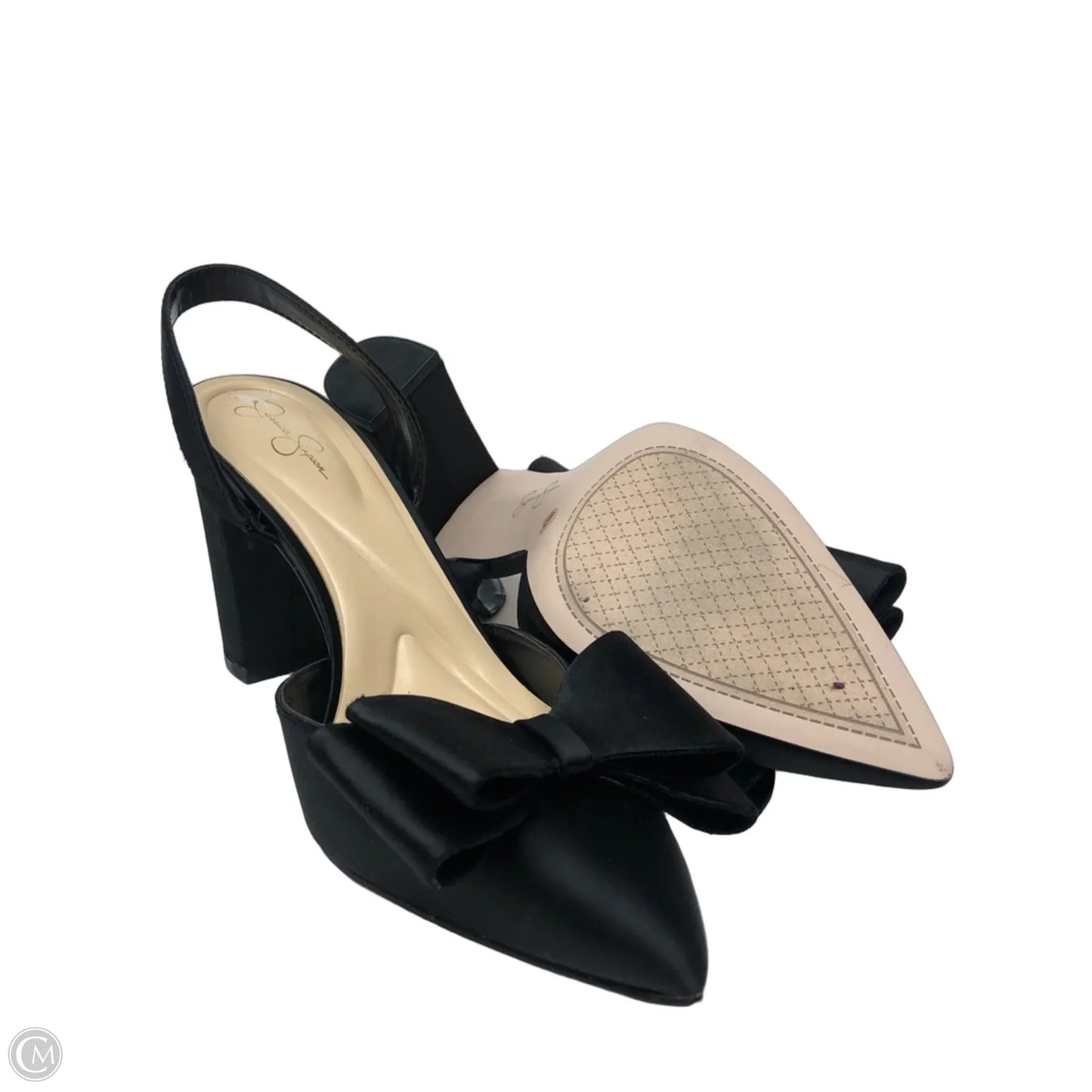 Shoes Heels Block By Jessica Simpson In Black, Size: 10