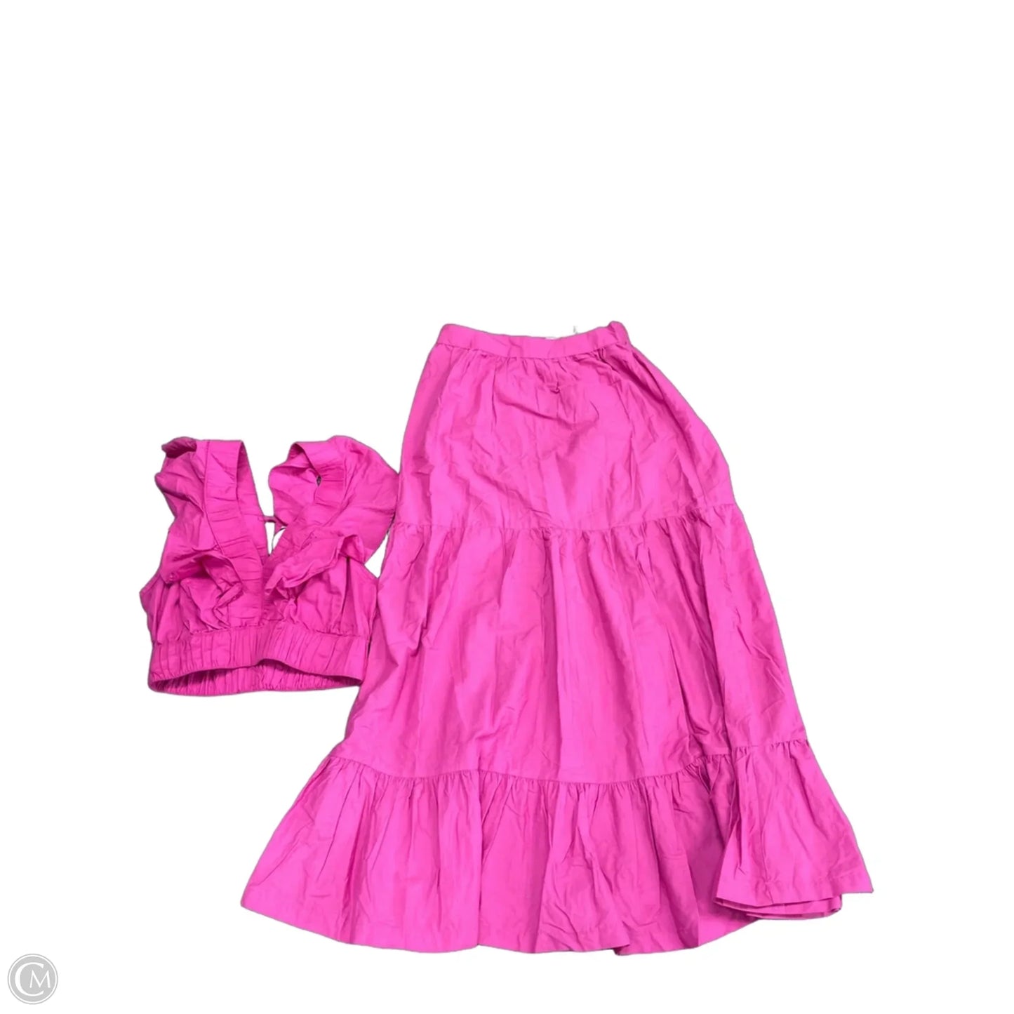 Skirt Set 2pc By Japna In Pink, Size: S