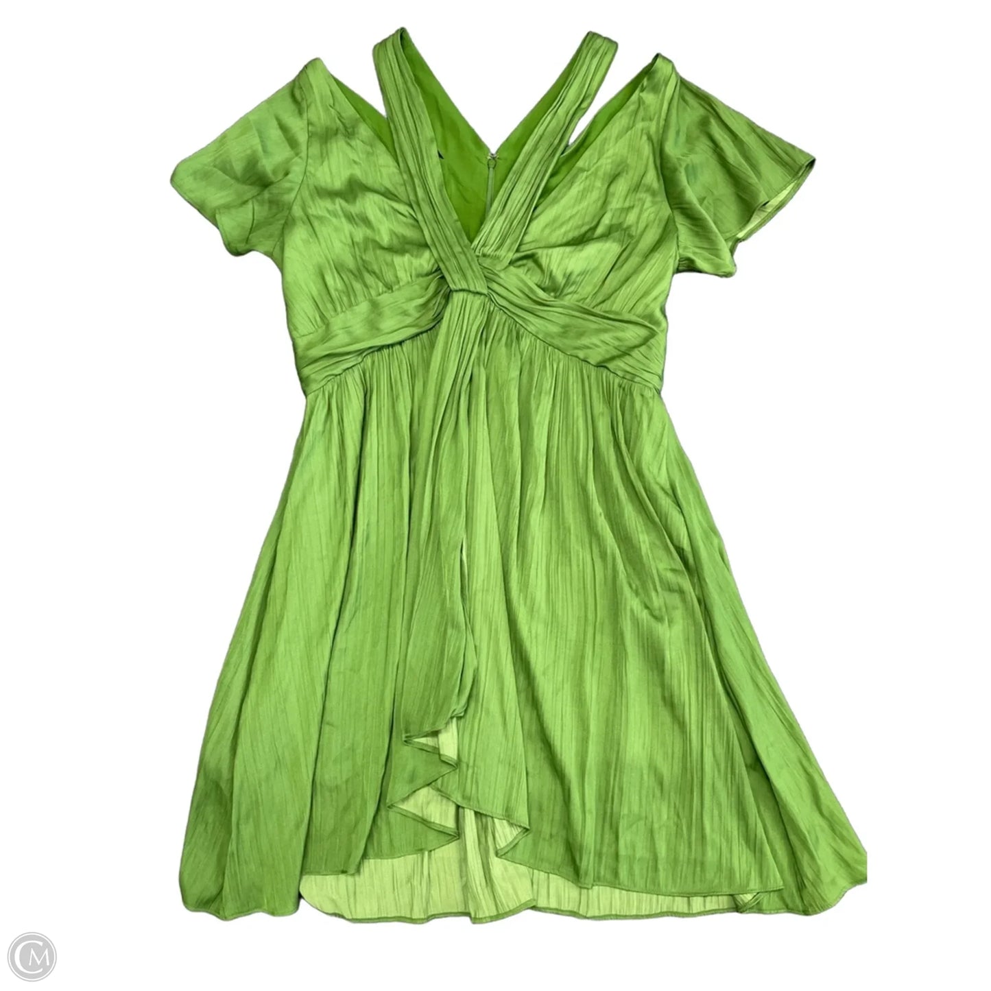 Dress Casual Short By Anthropologie In Green, Size: 14