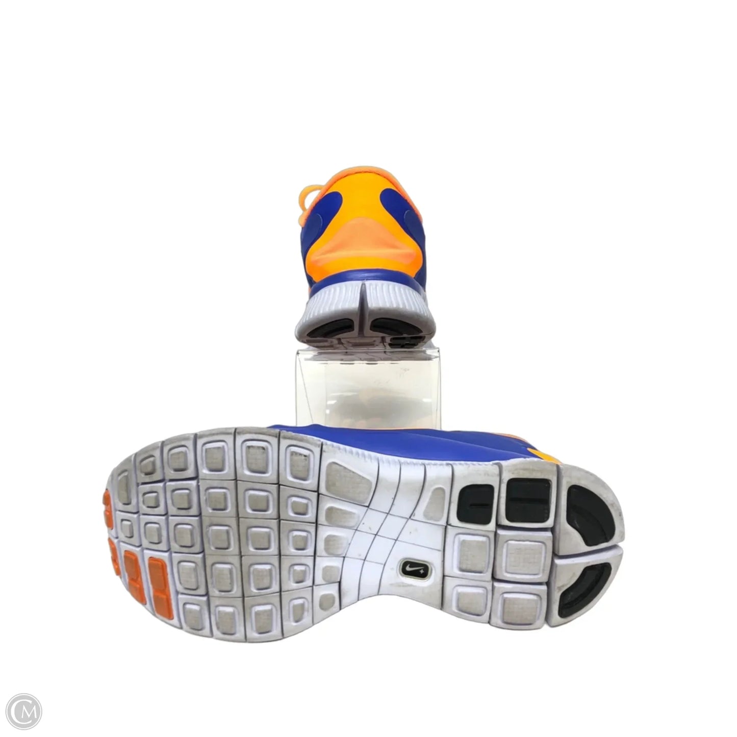Shoes Athletic By Nike In Blue & Orange, Size: 6