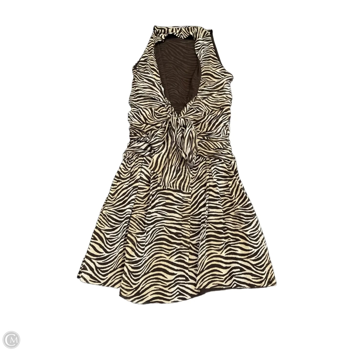 Dress Casual Short By Michael By Michael Kors In Animal Print, Size: L