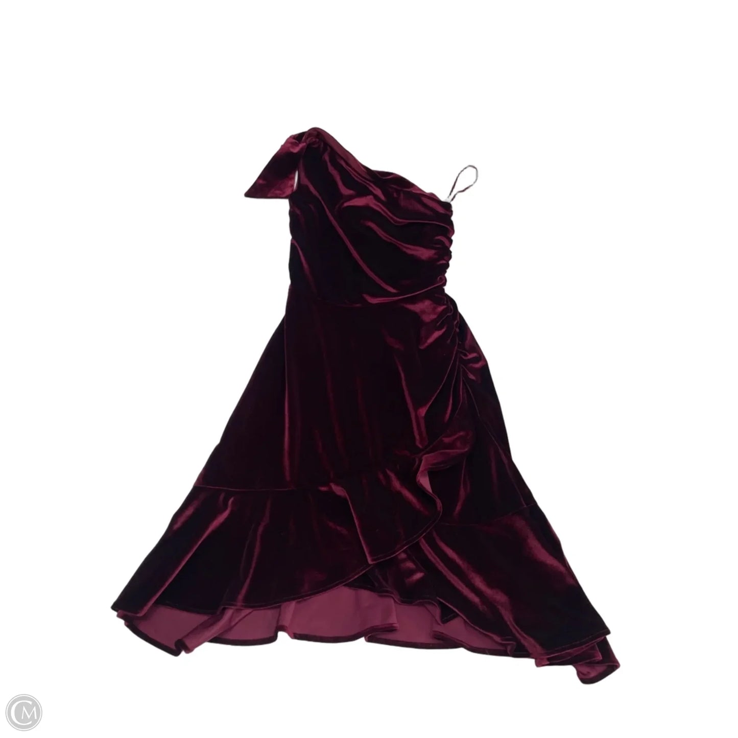 Dress Party Midi By Chelsea And Violet In Maroon, Size: S