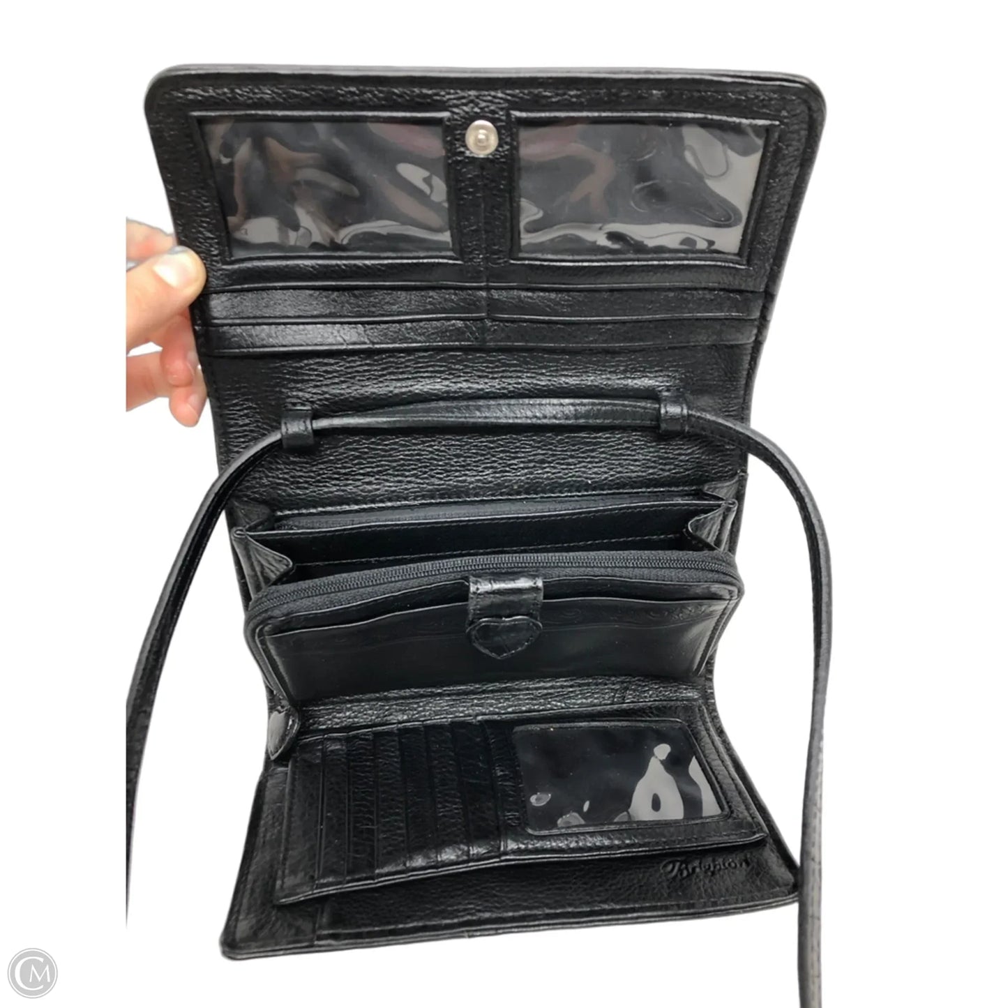 Crossbody Leather By Brighton, Size: Small