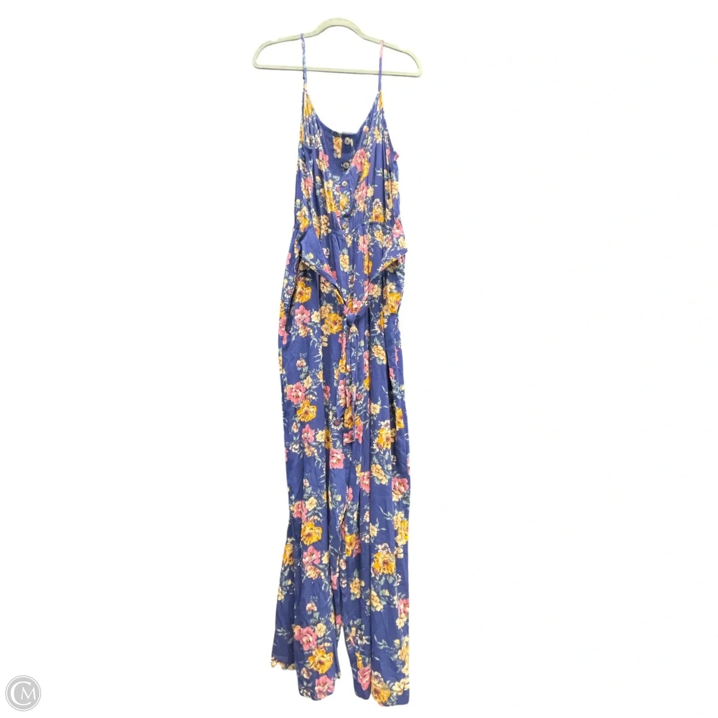 Jumpsuit By Clothes Mentor In Blue, Size: Xl