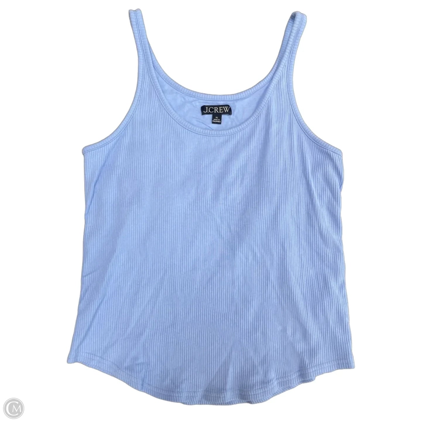 Top Sleeveless By J. Crew In Blue, Size: Xl