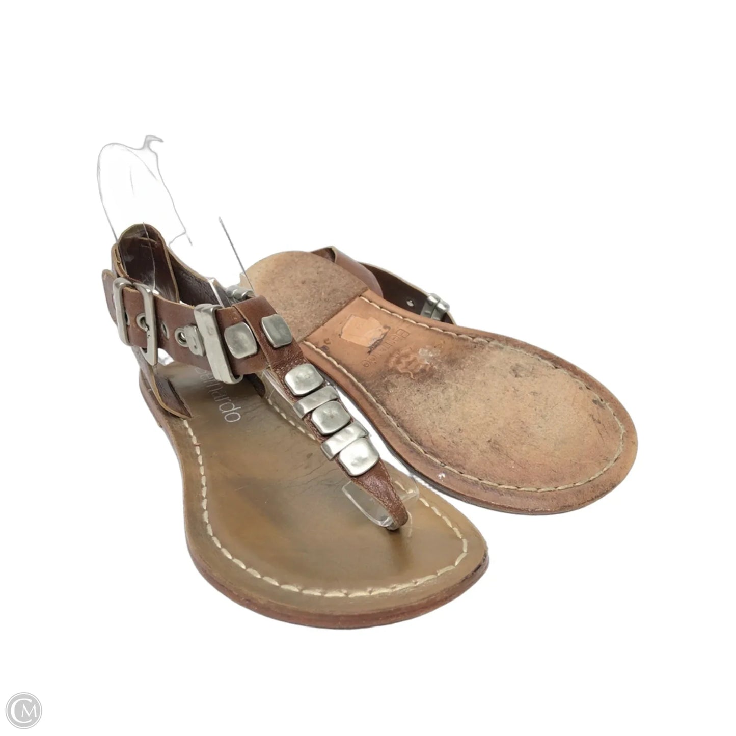 Sandals Flip Flops By Bernardo In Brown, Size: 6