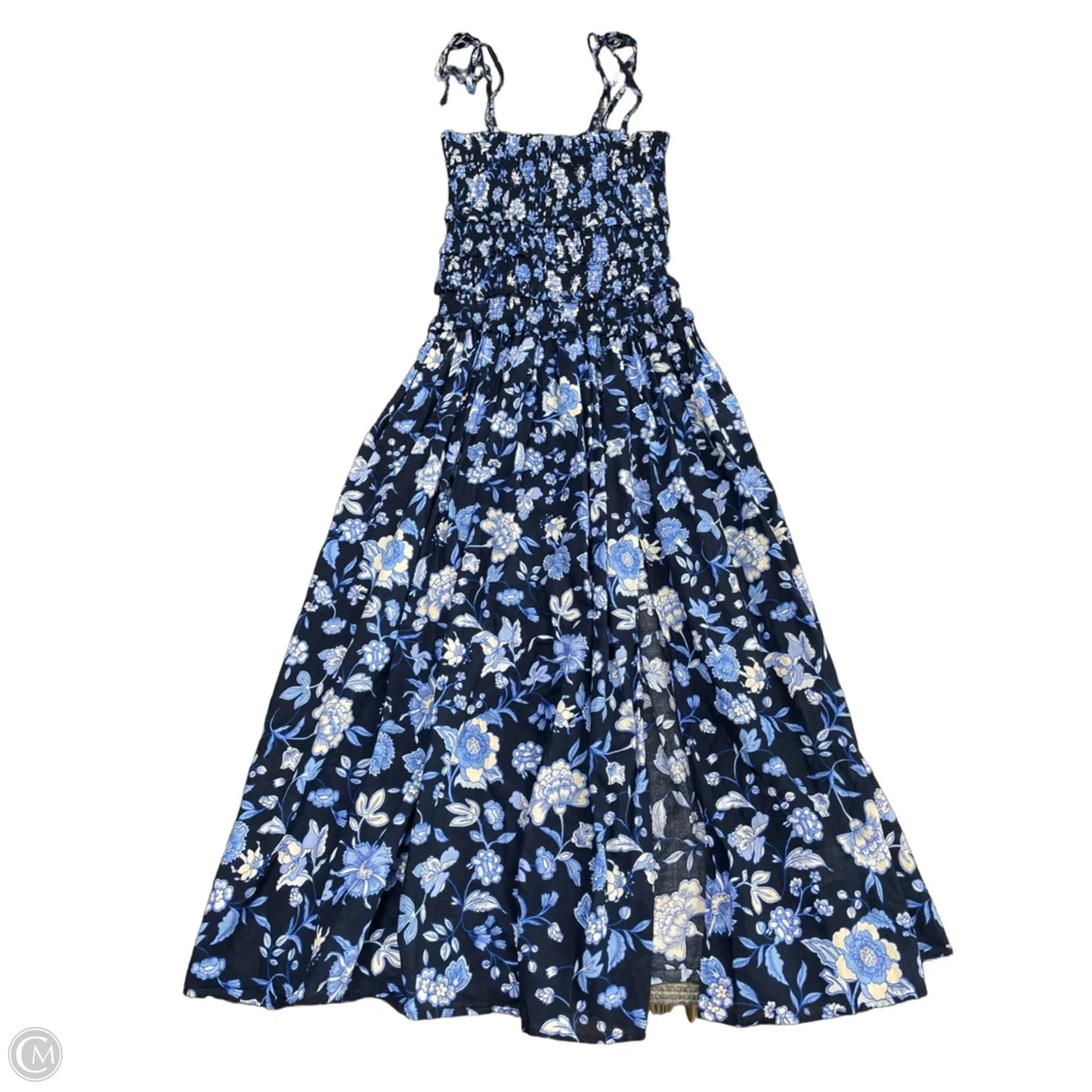 Dress Casual Midi By J. Crew In Blue, Size: M