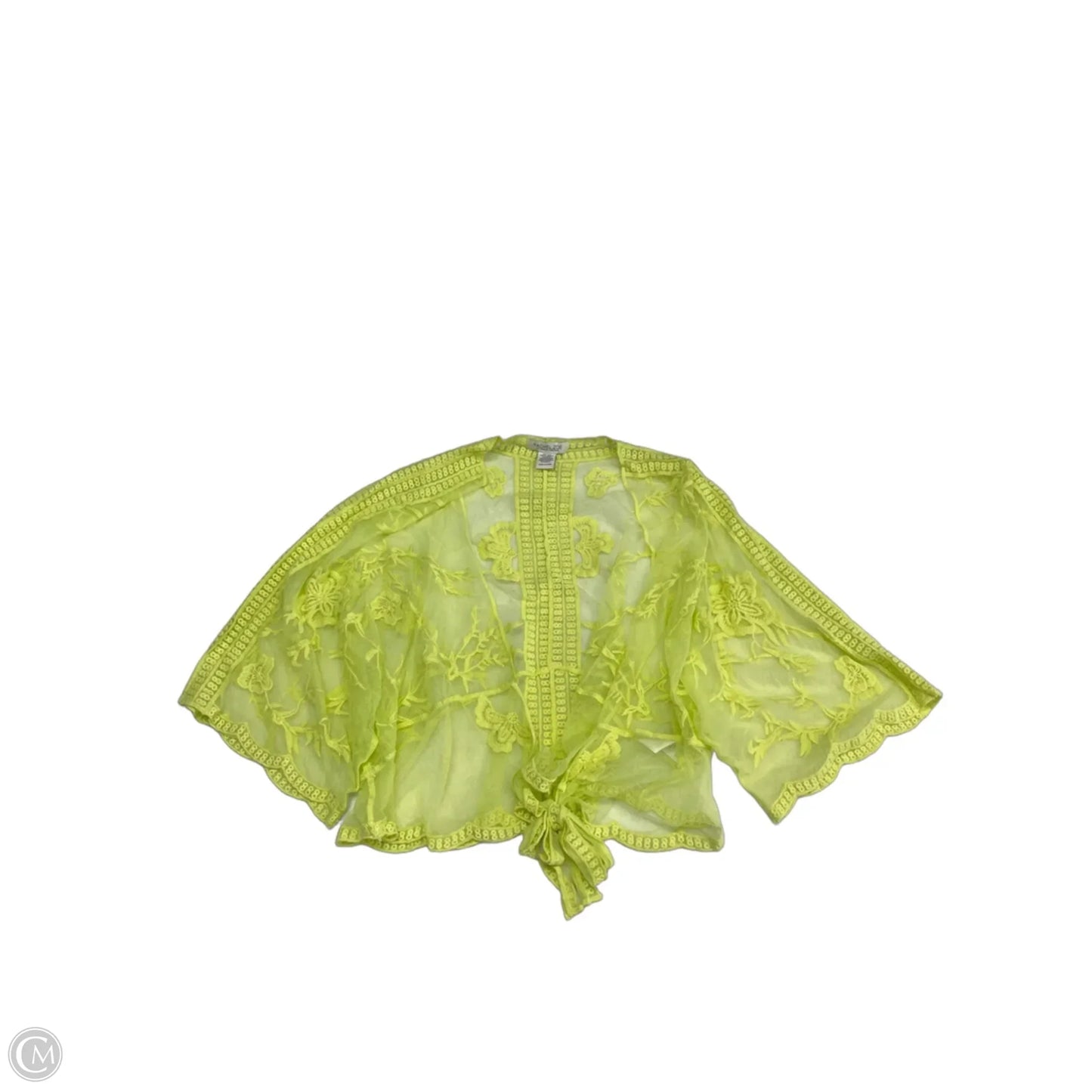 Swimwear Cover-up By Rachel Zoe In Yellow, Size: Osfm