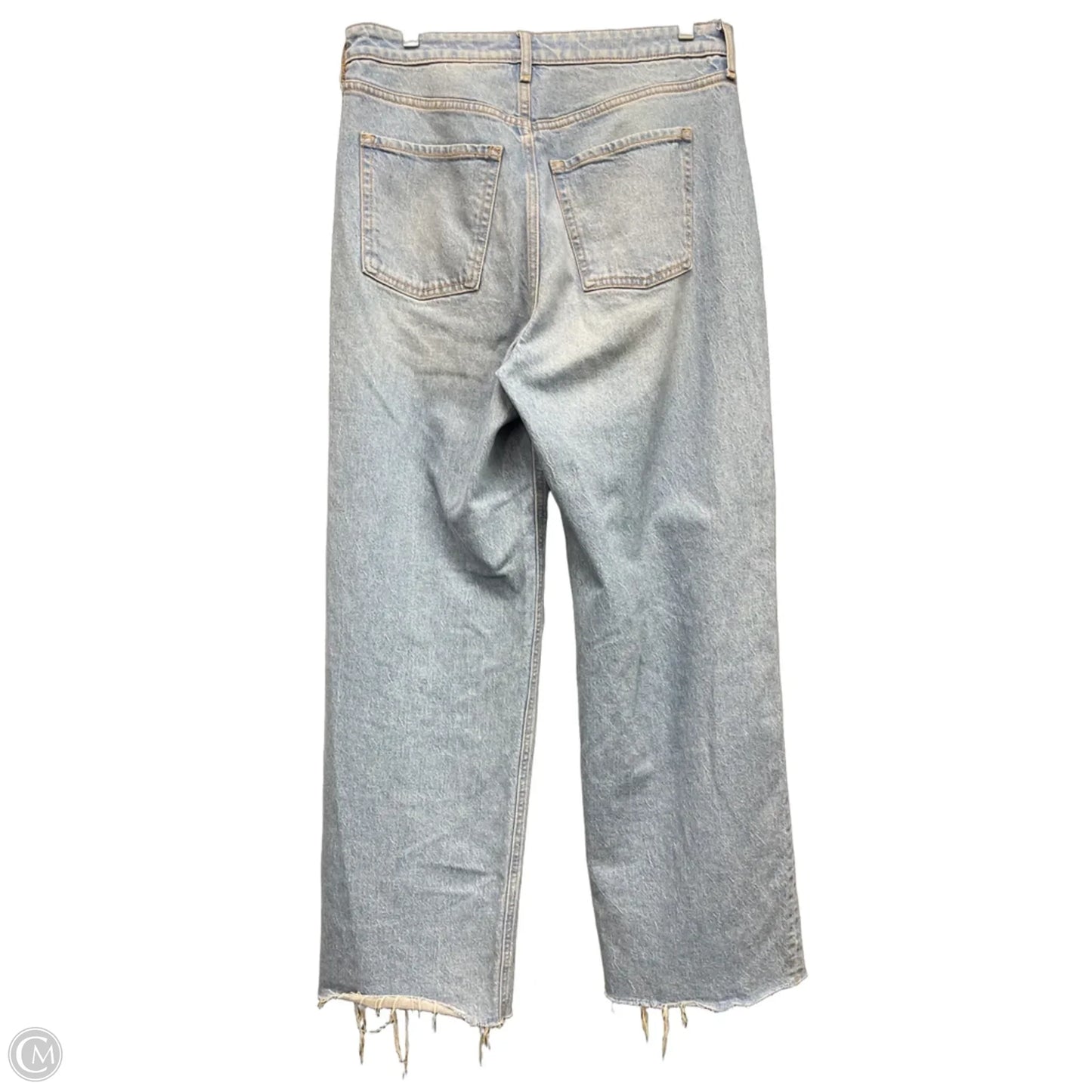 Jeans Wide Leg By Old Navy In Blue Denim, Size: 8