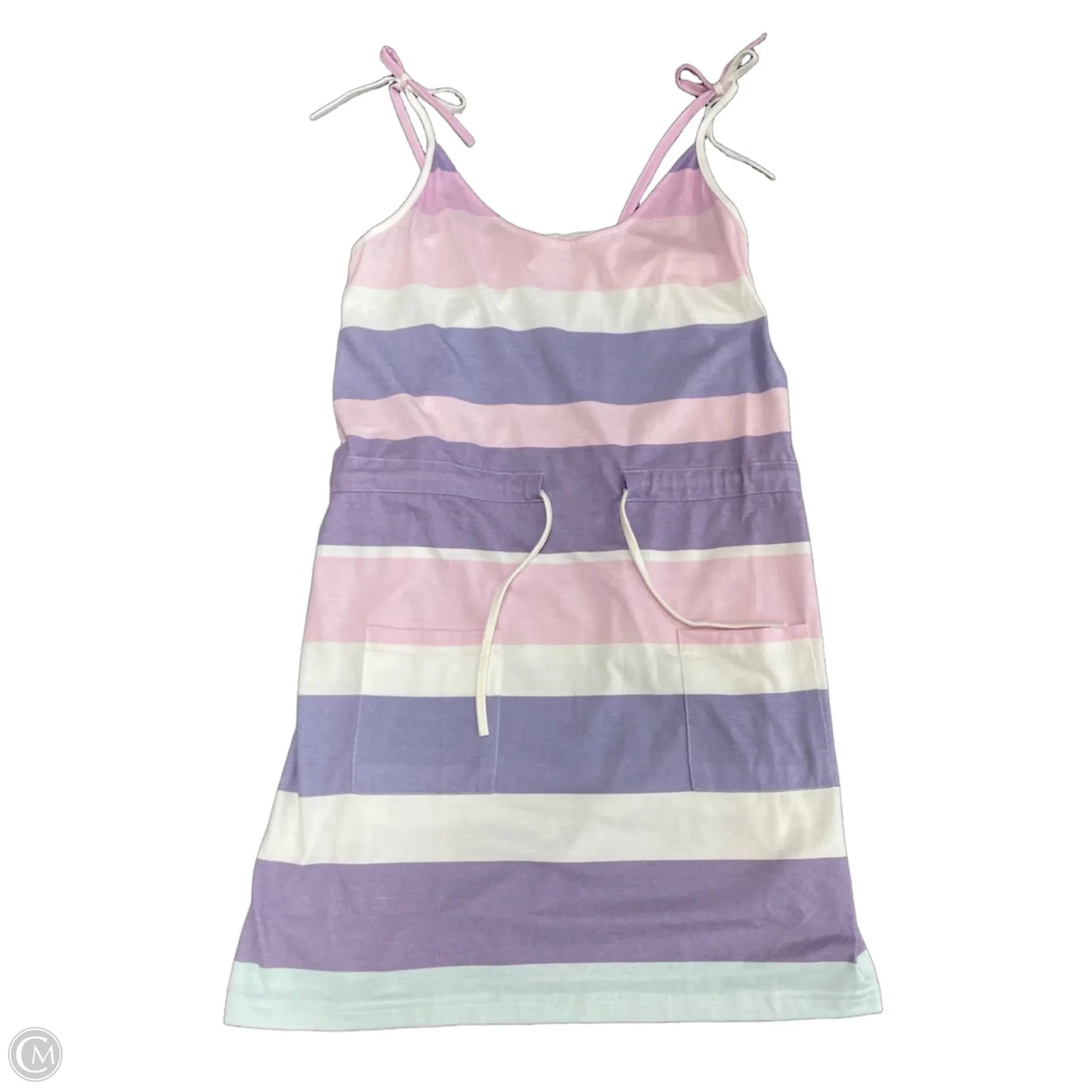 Dress Casual Short By Cmf In Pink & Purple, Size: L
