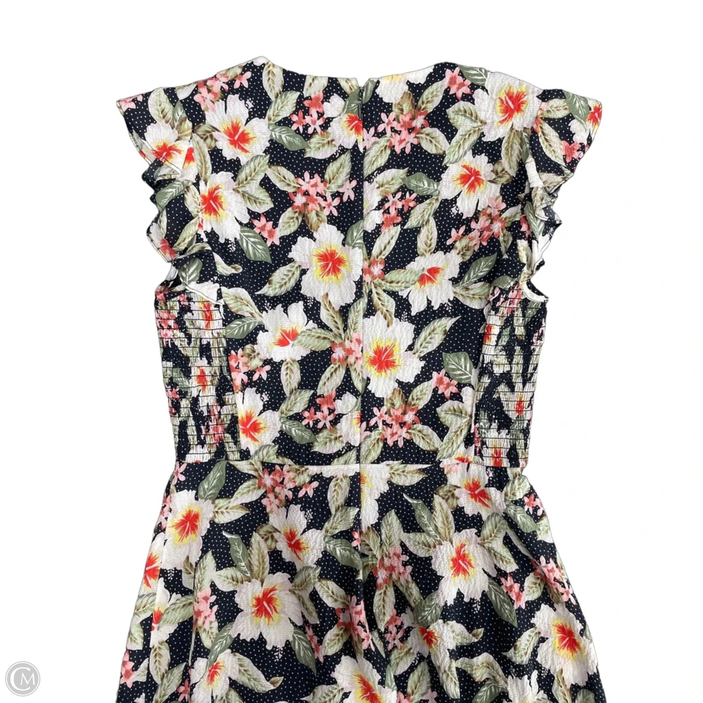 Dress Casual Short By Rebecca Taylor In Floral Print, Size: 4