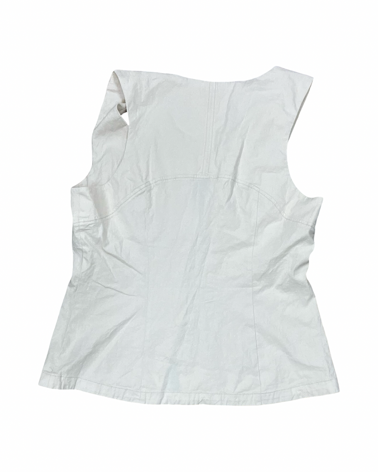 Top Sleeveless By Anthropologie In Beige, Size:Xl