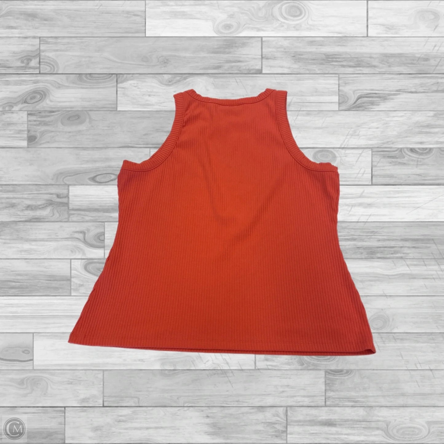 Top Sleeveless By Inc In Orange, Size: 2x