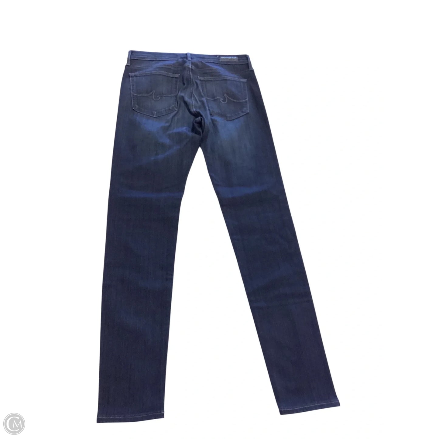 Jeans Skinny By Adriano Goldschmied In Blue Denim, Size: 10