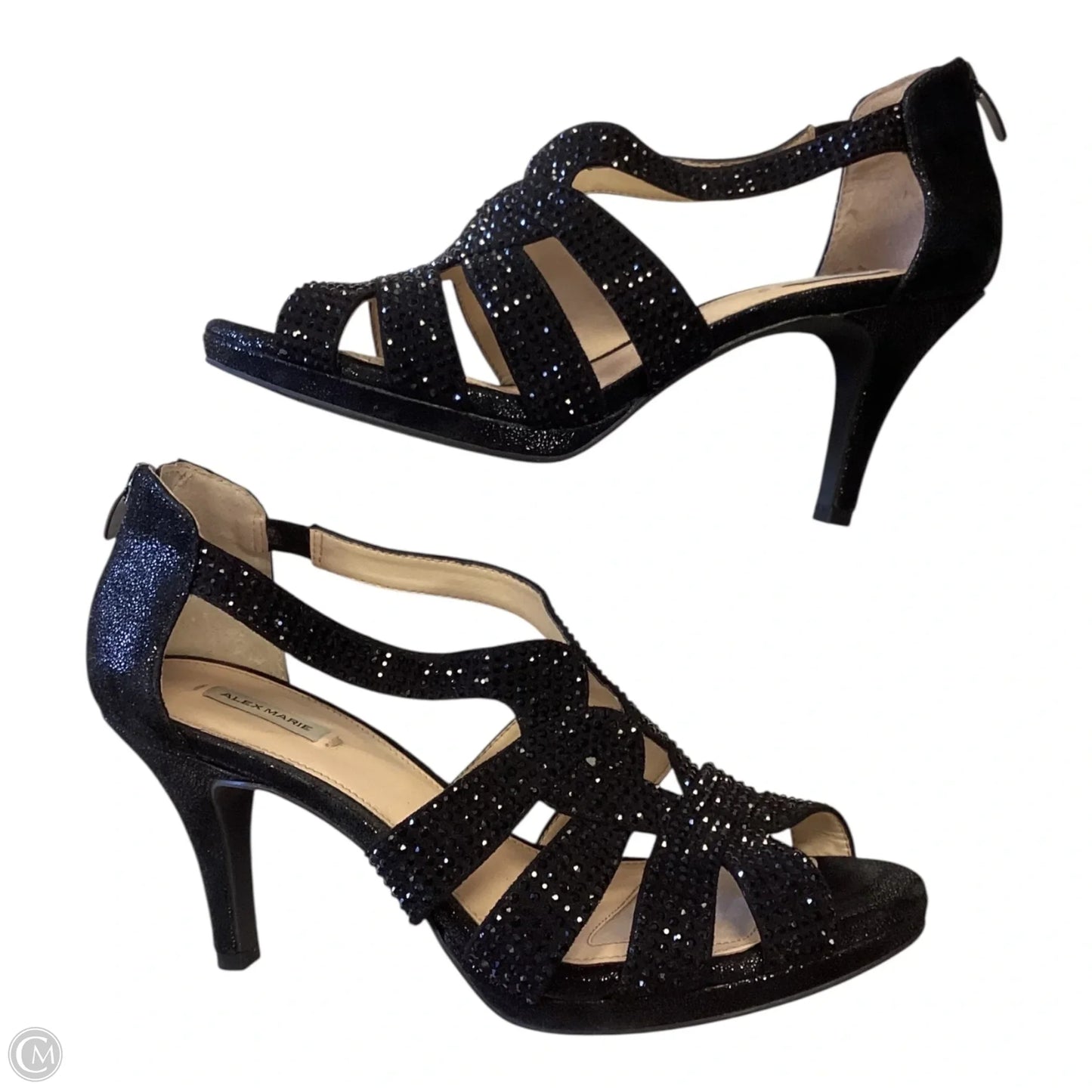 Shoes Heels Stiletto By Alex Marie In Black, Size: 9