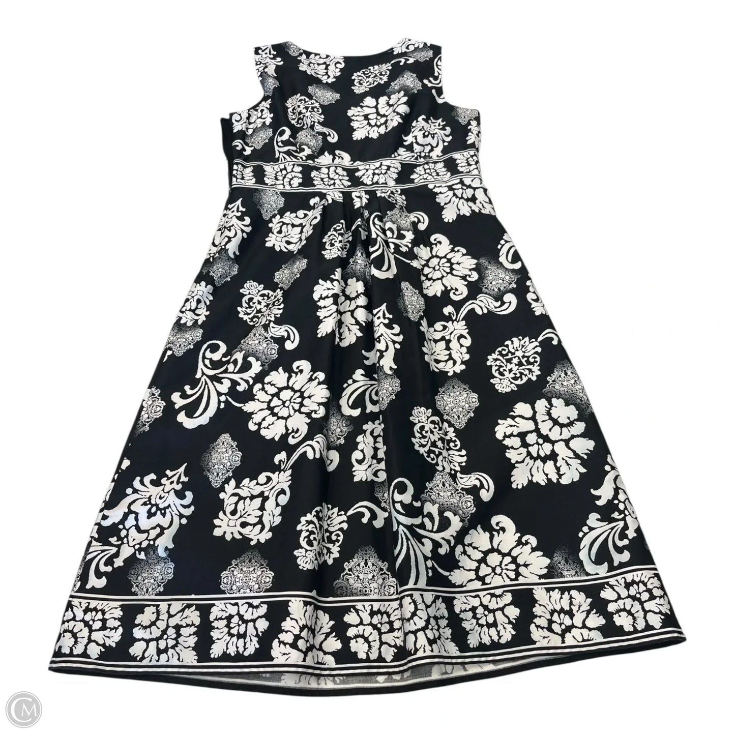 Dress Casual Short By Charter Club In Black White, Size: 8