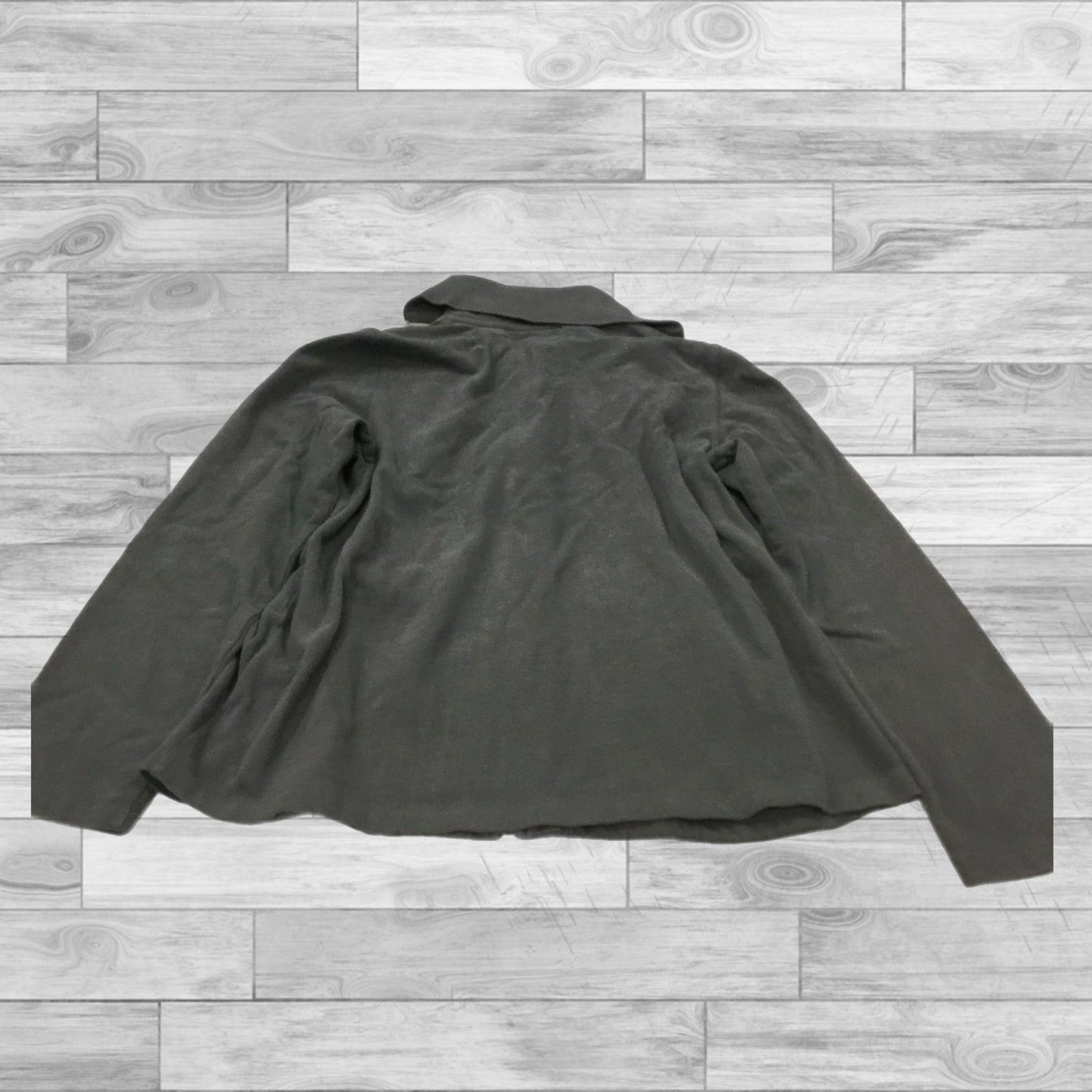 Jacket Other By Eileen Fisher In Grey, Size: S