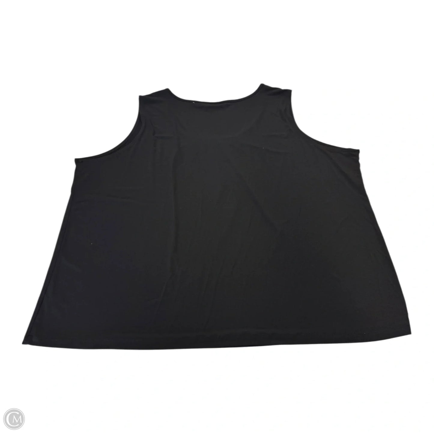 Top Sleeveless By Susan Graver In Grey, Size: 3x