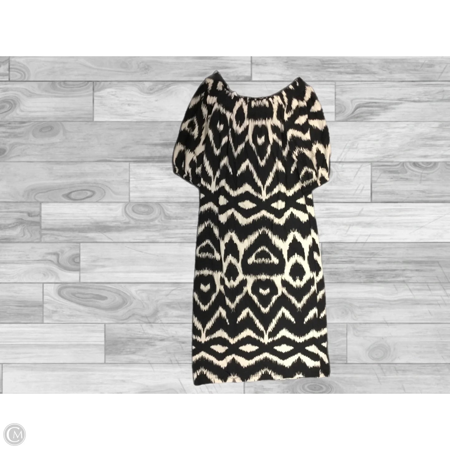 Dress Casual Maxi By H&m In Black & White, Size: S