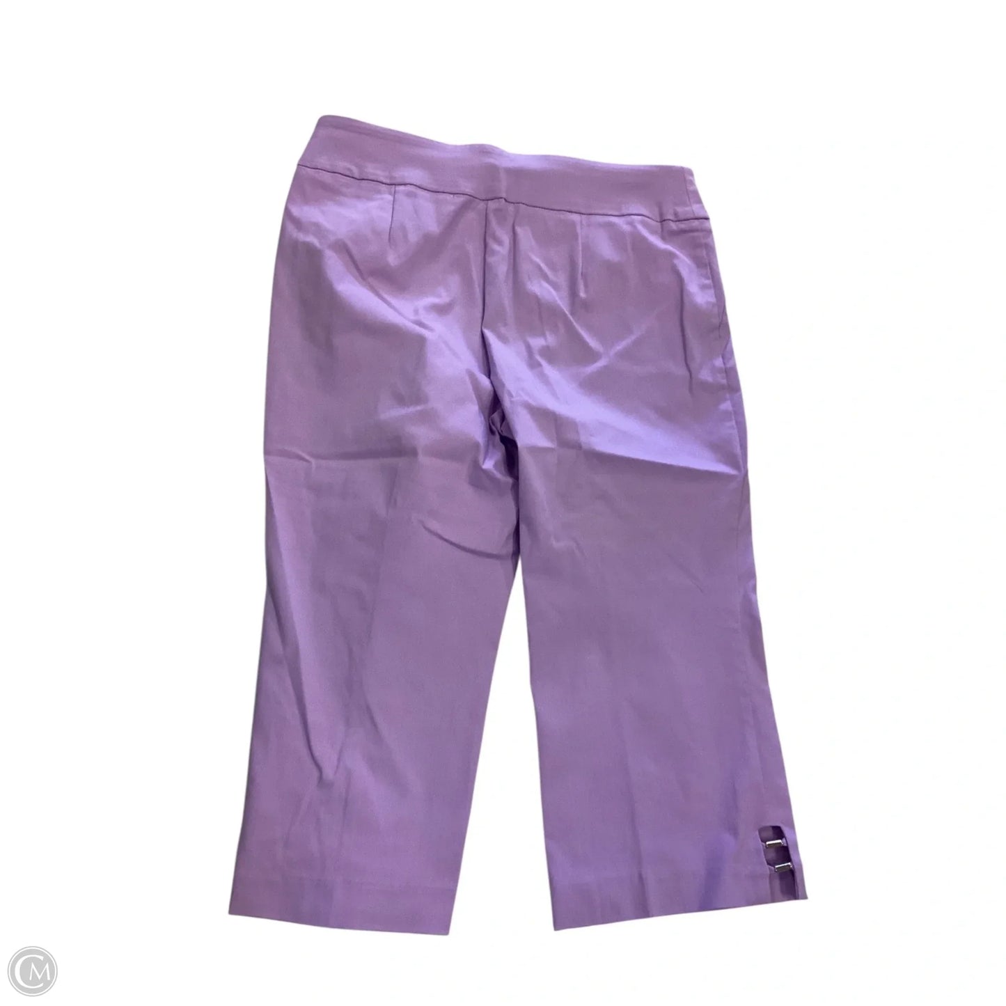 Capris By Counterparts In Purple, Size: 10p