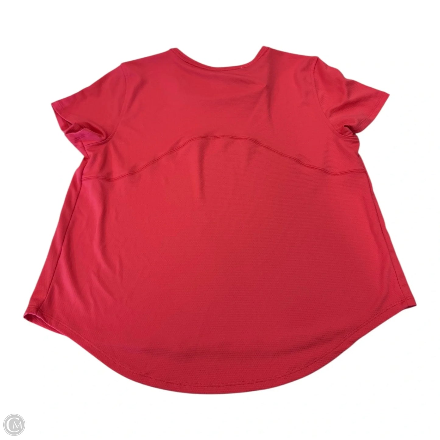 Top Short Sleeve By Tek Gear In Coral, Size: L