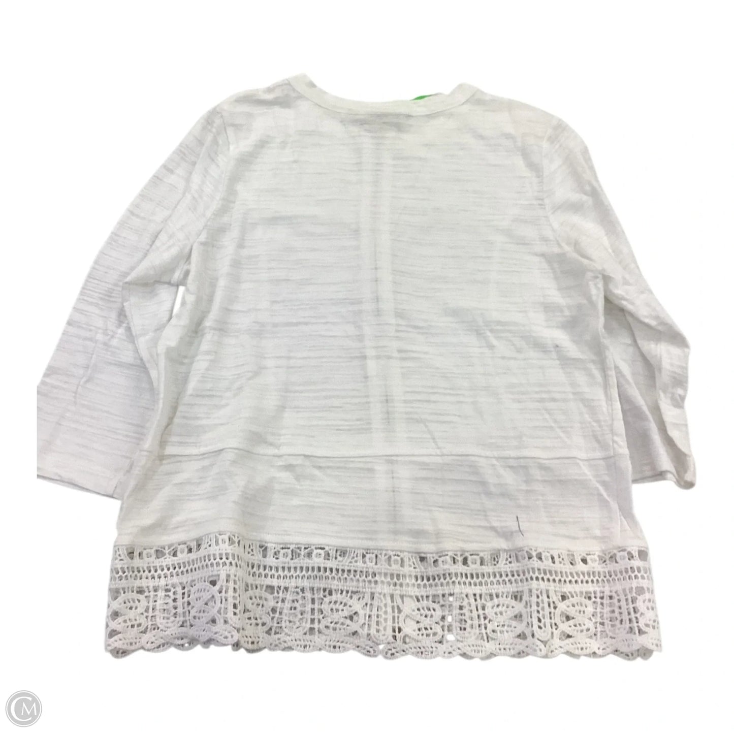 Jacket Shirt By Onque In White, Size: M