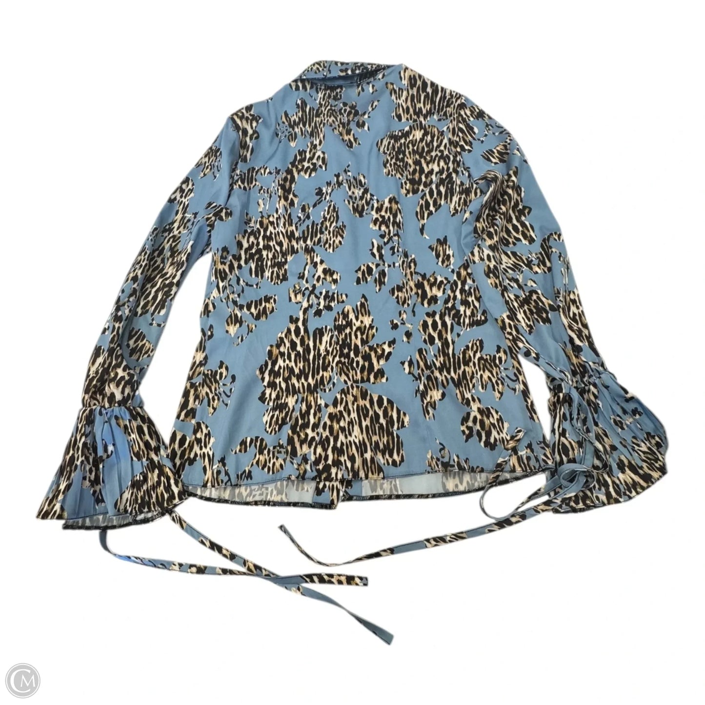Top Long Sleeve By Clothes Mentor In Animal Print, Size: 8