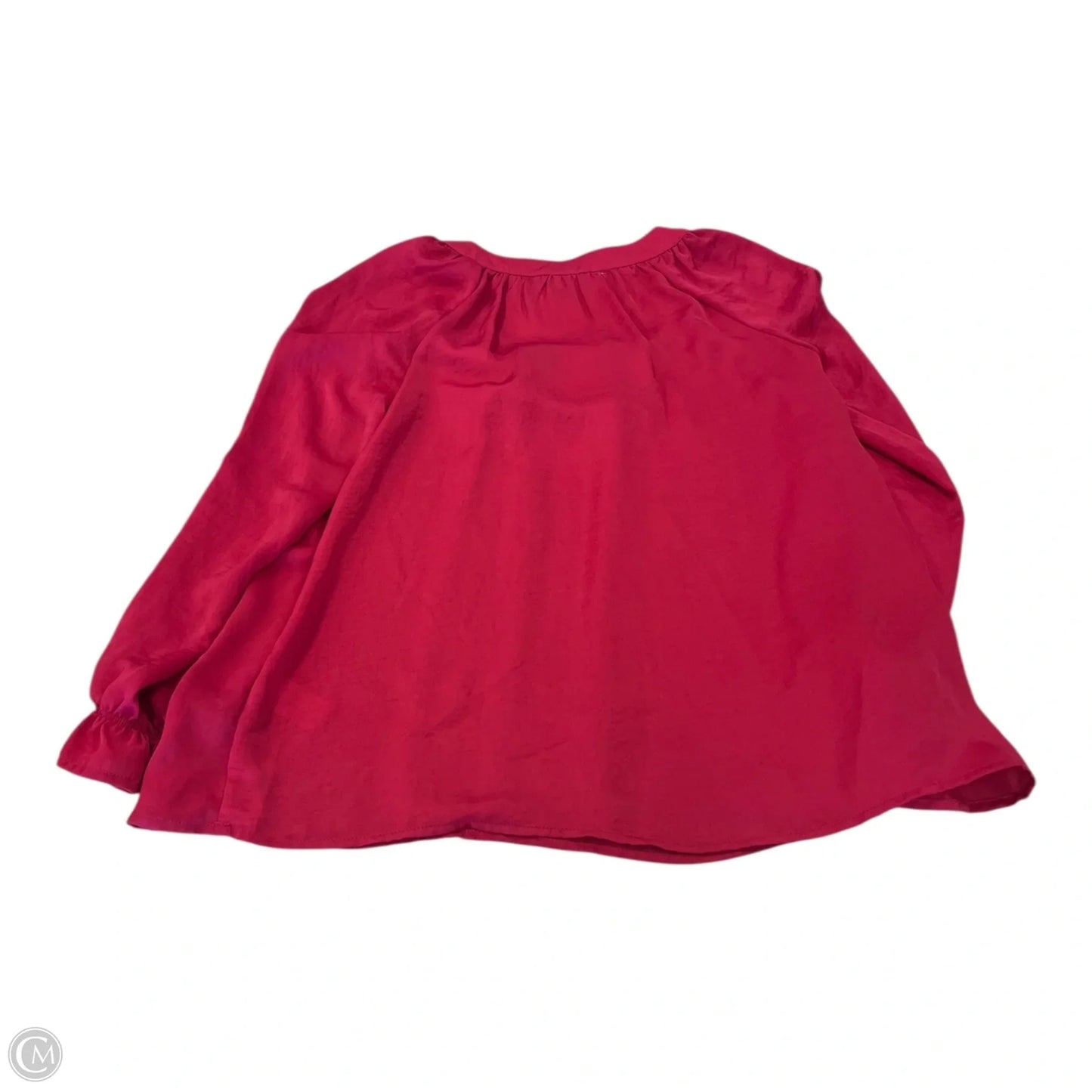 Top Long Sleeve By Melissa Paige In Pink, Size: M