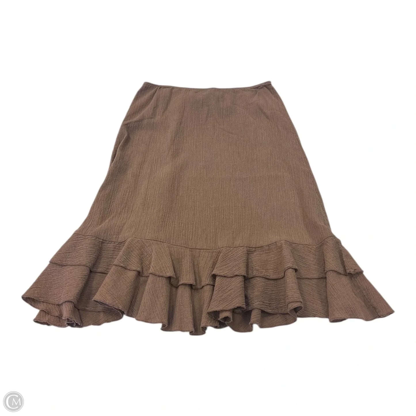 Skirt Midi By Fresh Produce In Brown, Size: S