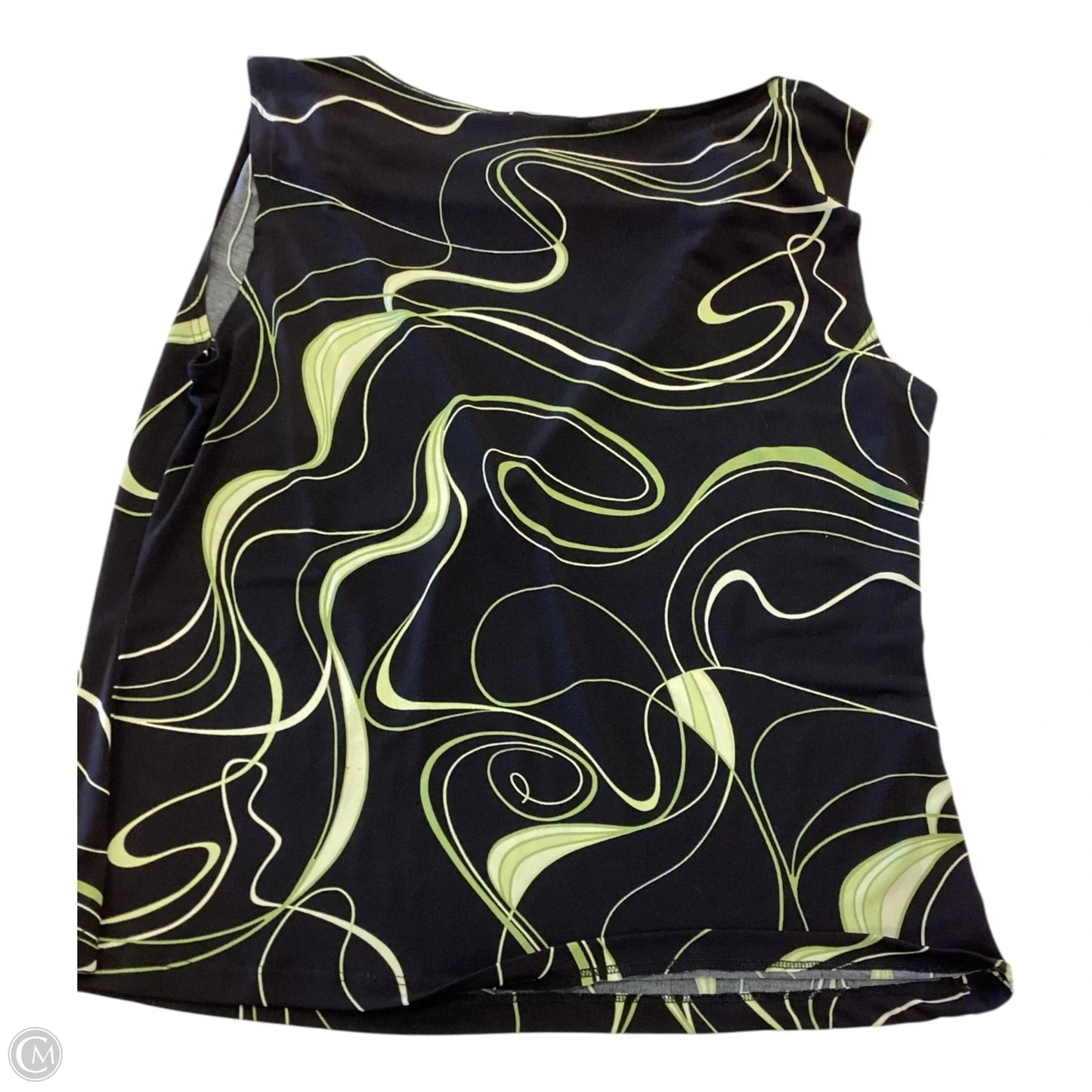 Top Sleeveless By Jkla California In Black, Size: L