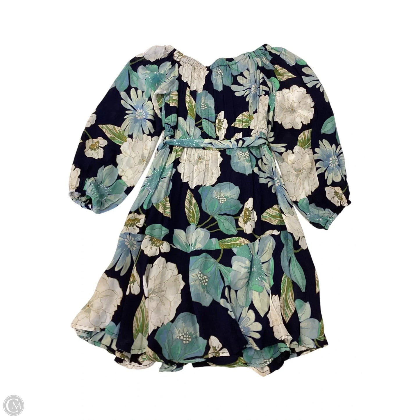 Dress Casual Short By Loft In Floral Print, Size: Xs