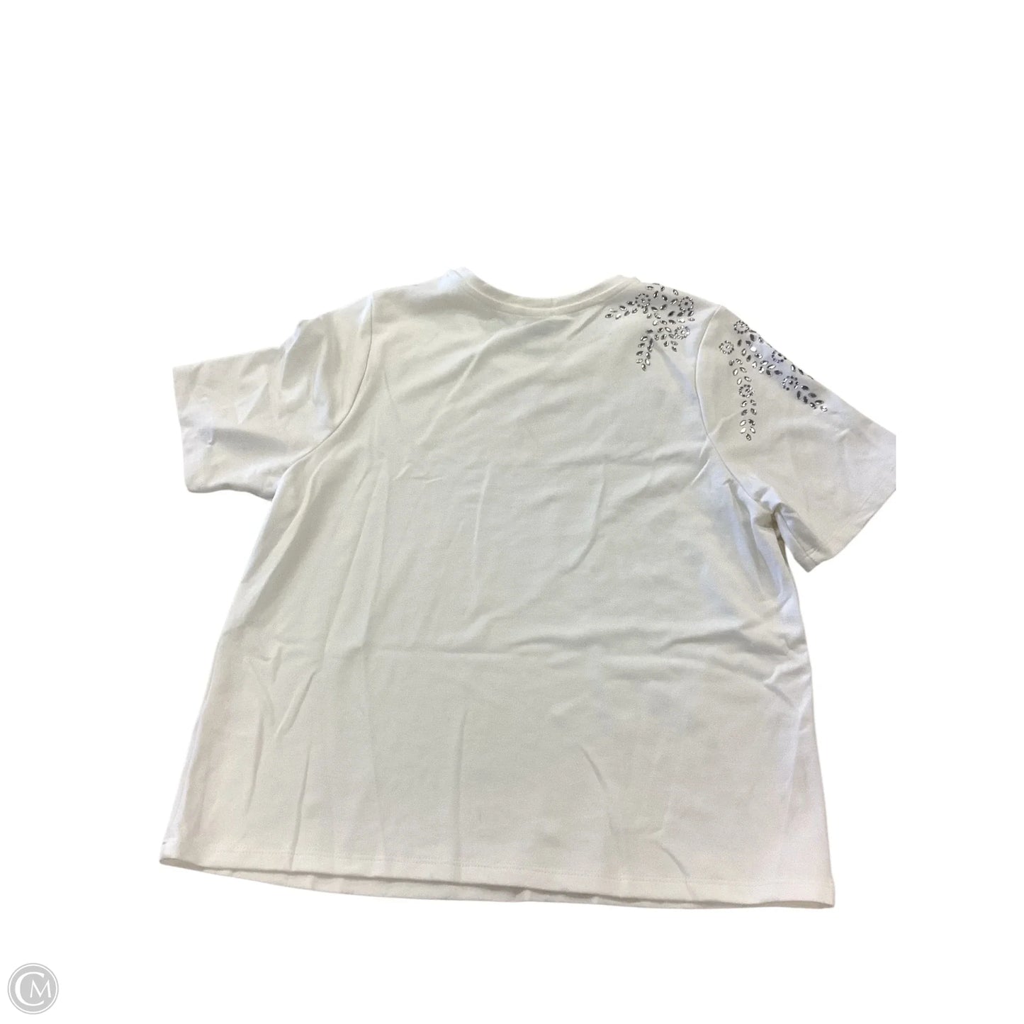 Top Short Sleeve By Joie In Cream, Size: M