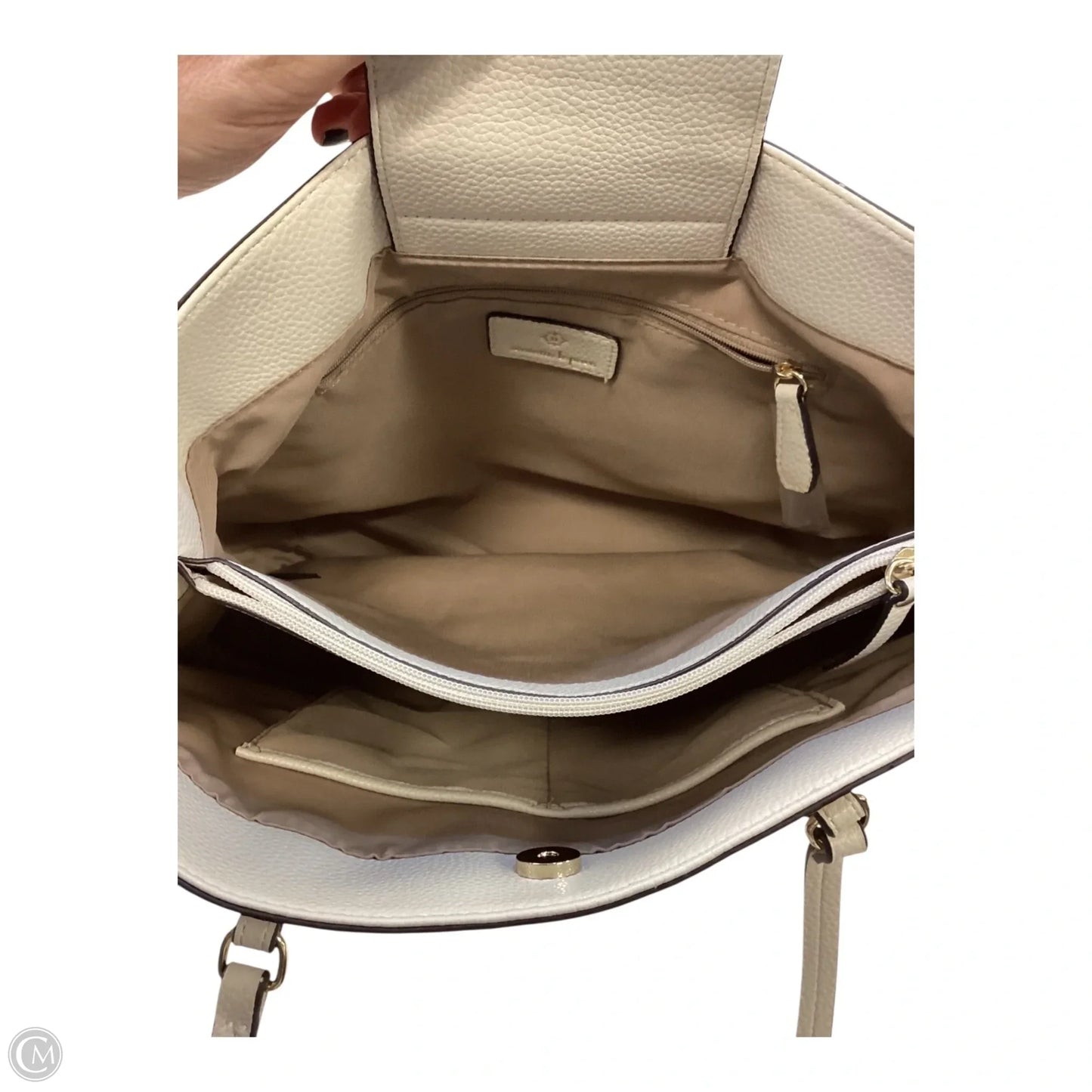 Handbag Leather By Nanette Lepore, Size: Large