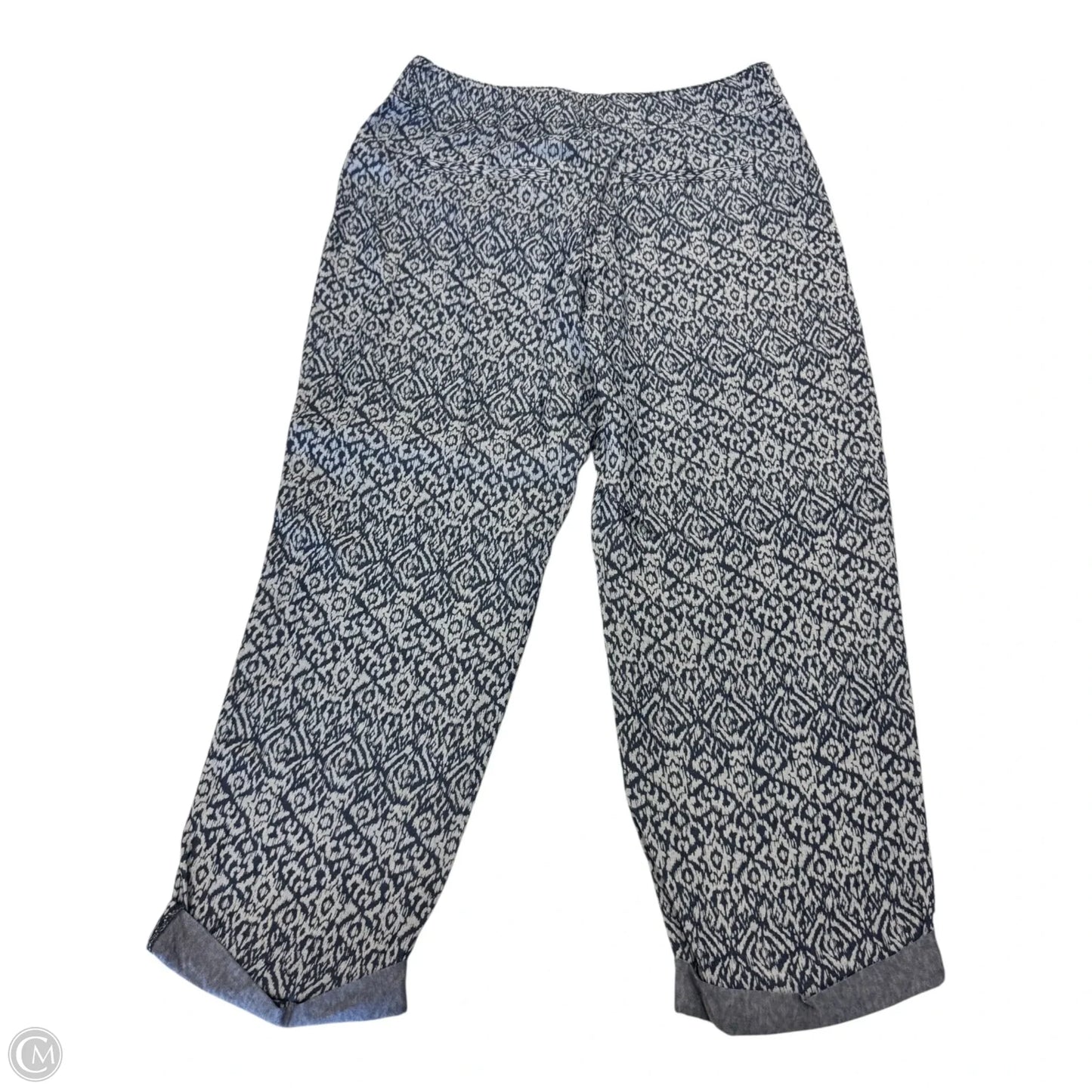Capris By Chicos In Blue & Grey, Size: Xs