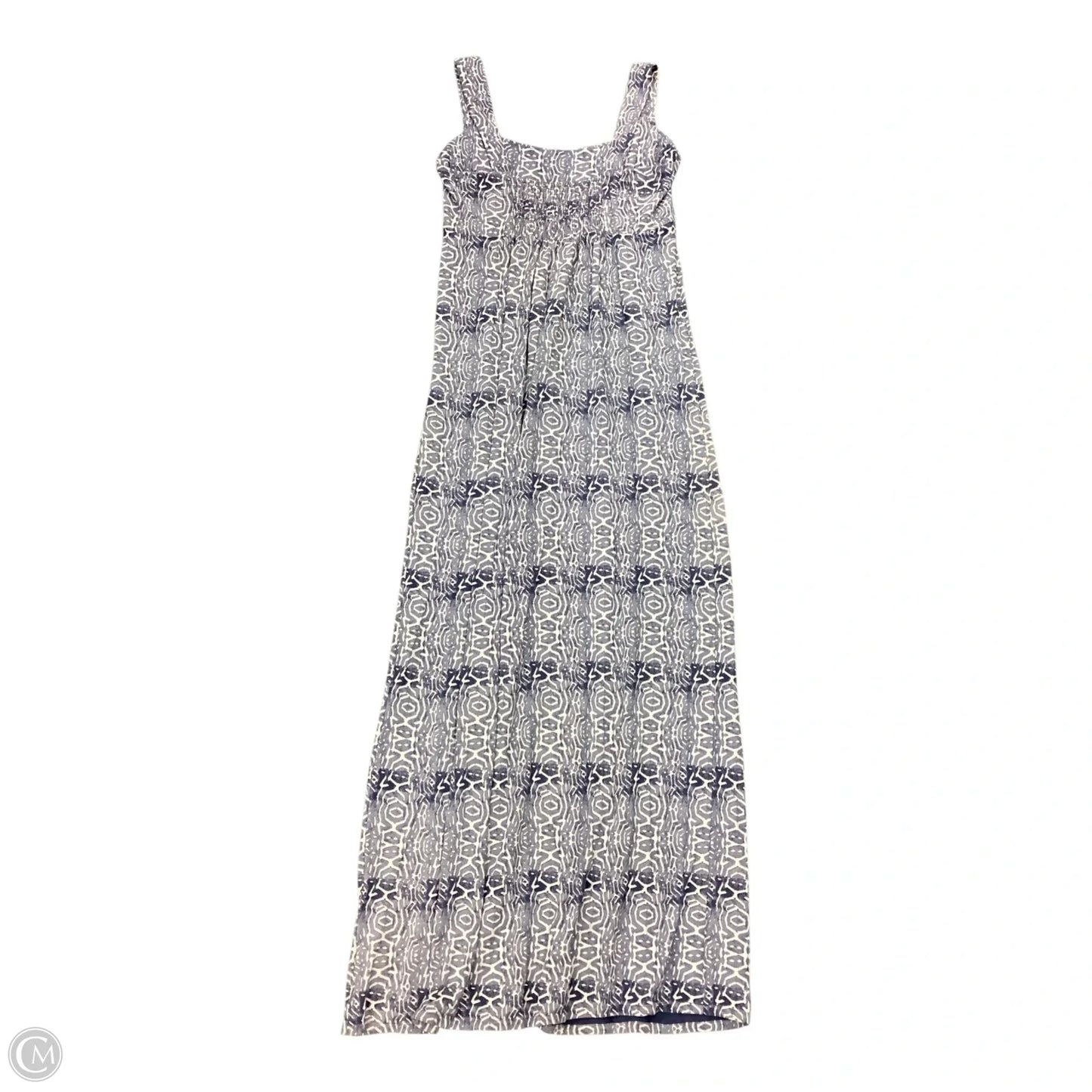 Dress Casual Maxi By Fresh Produce In Blue & White, Size: S