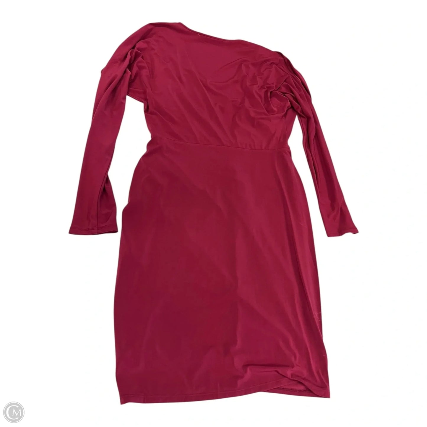Dress Party Midi By White House Black Market In Red, Size: S