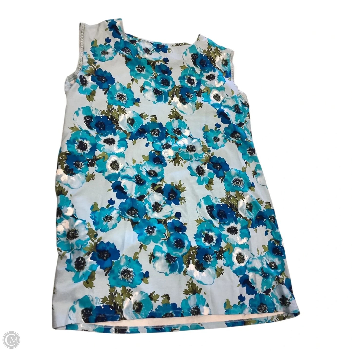 Dress Casual Midi By Isaac Mizrahi Live Qvc In Floral Print, Size: 2x
