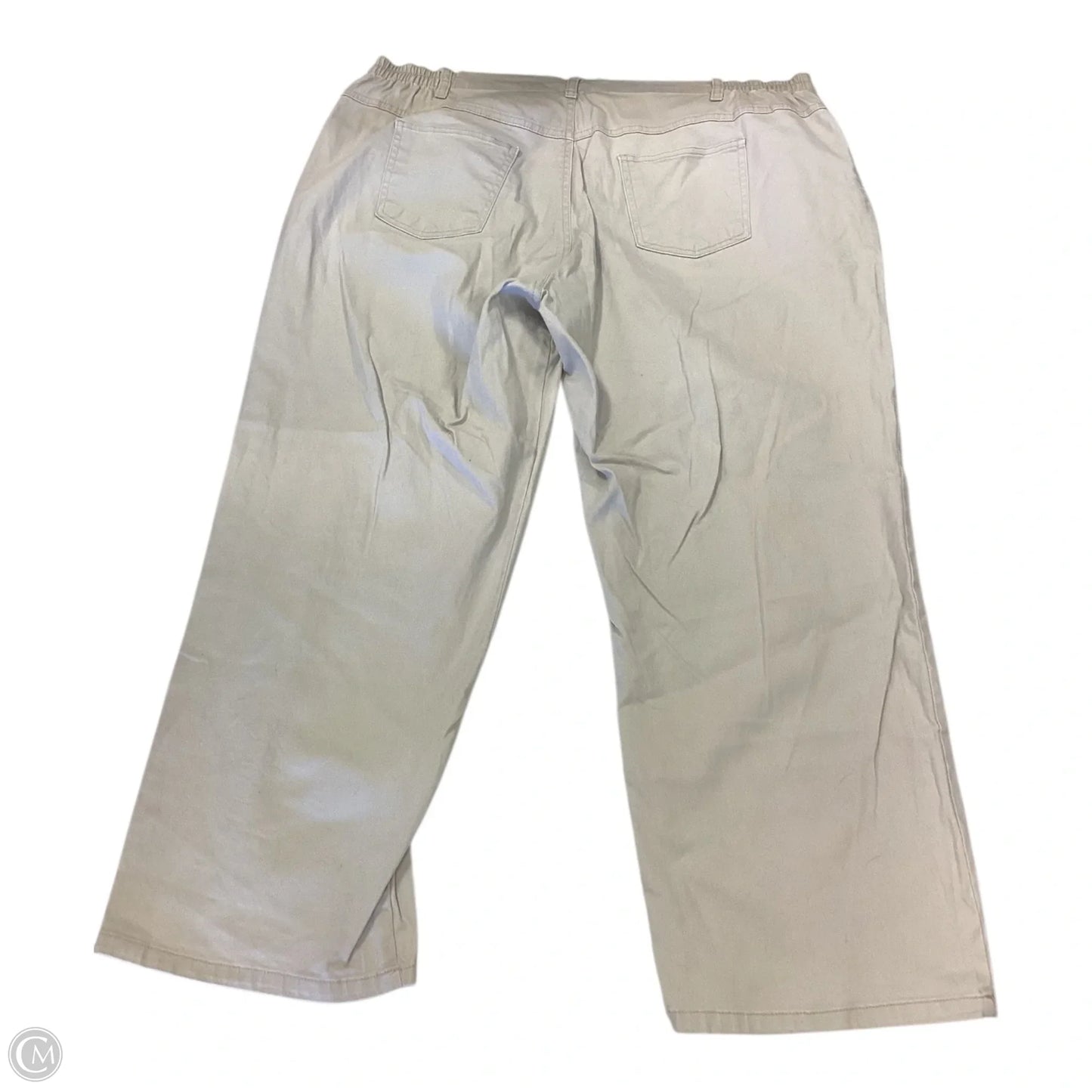 Pants Chinos & Khakis By Gloria Vanderbilt In Beige, Size: 22