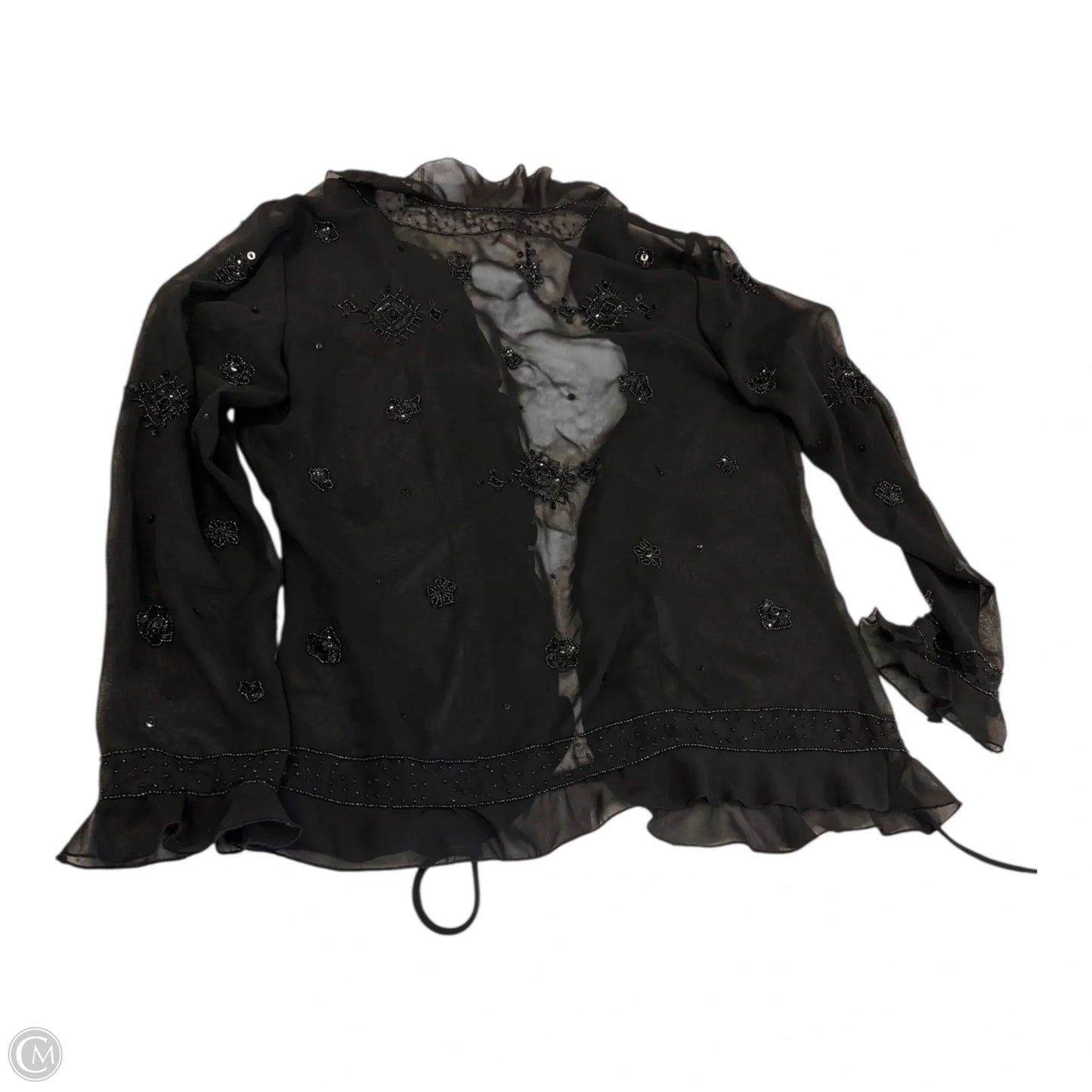 Cardigan By Coldwater Creek In Black, Size: 10