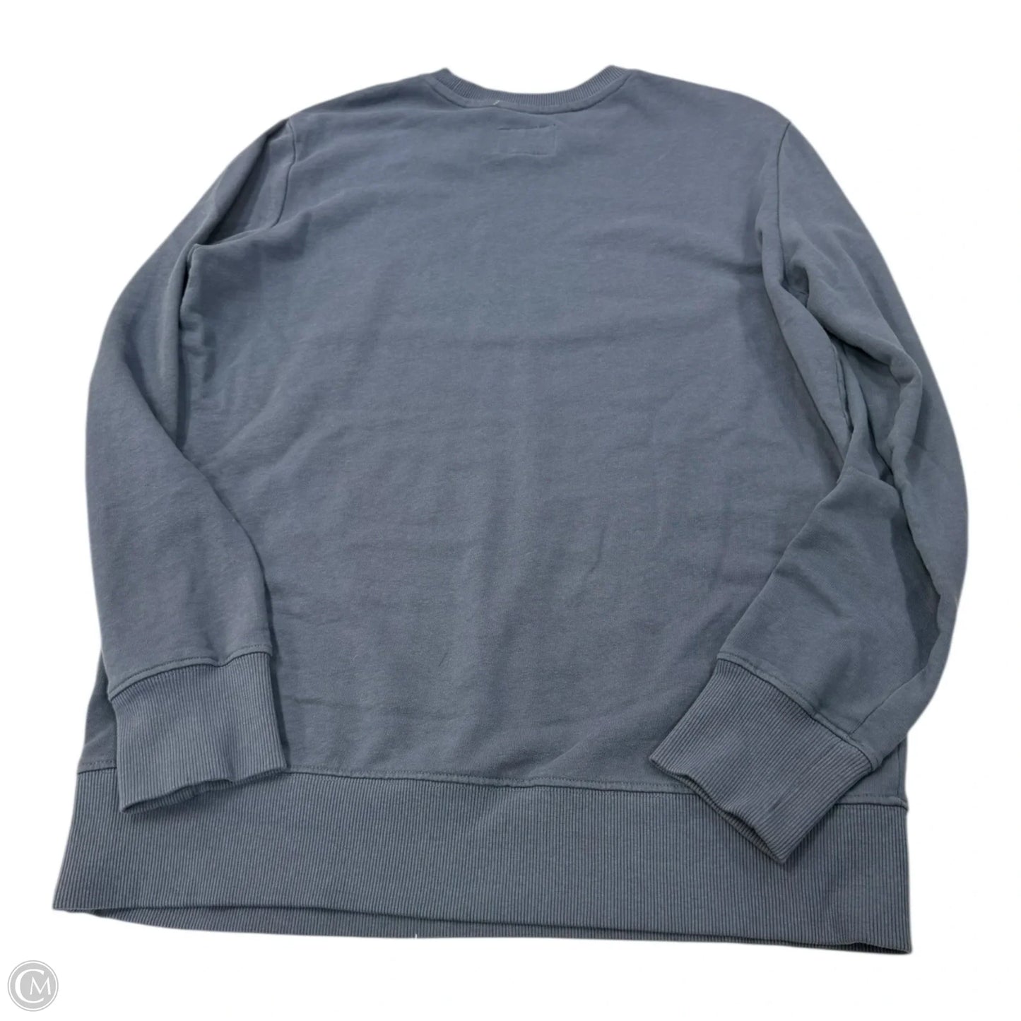 Sweatshirt Crewneck By Wrangler In Black & Cream, Size: S