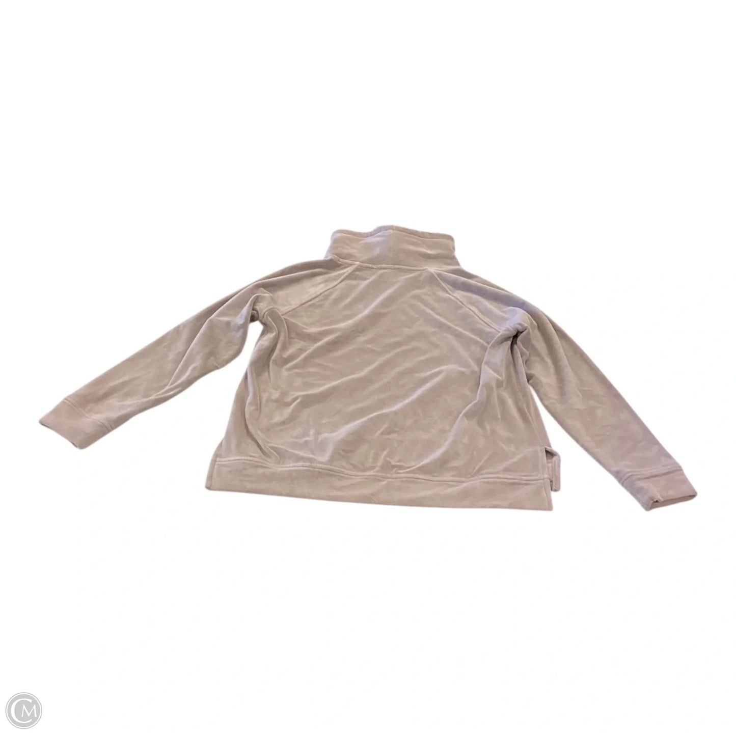Sweatshirt Collar By Barefoot Dreams In Taupe, Size: S